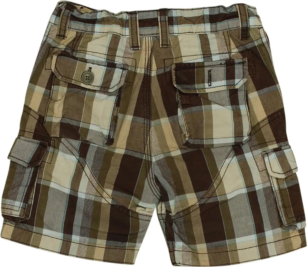 H&M - Checked Shorts- ThriftTale.com - Vintage and second handclothing