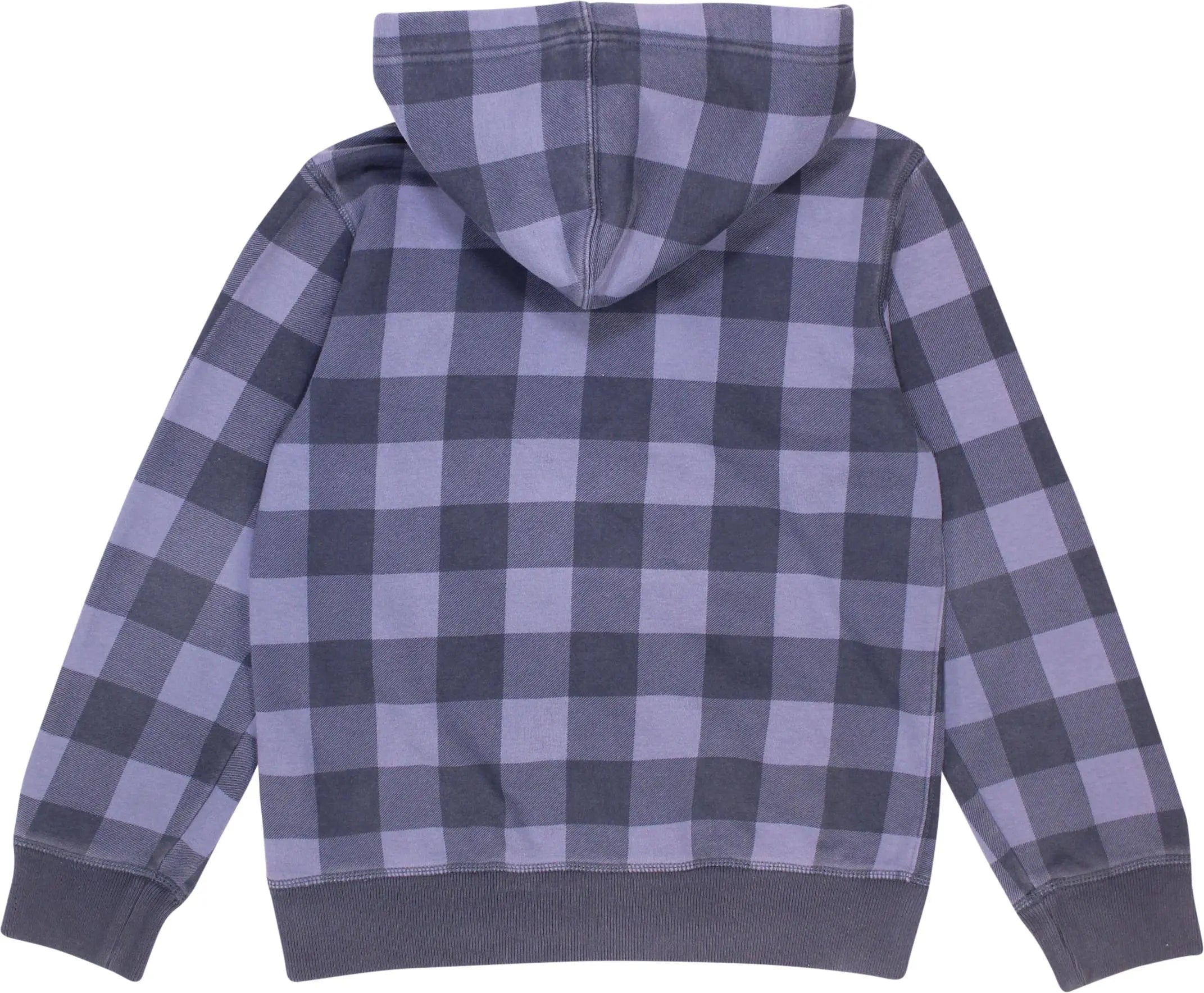 H&M - Checkered Hoodie- ThriftTale.com - Vintage and second handclothing