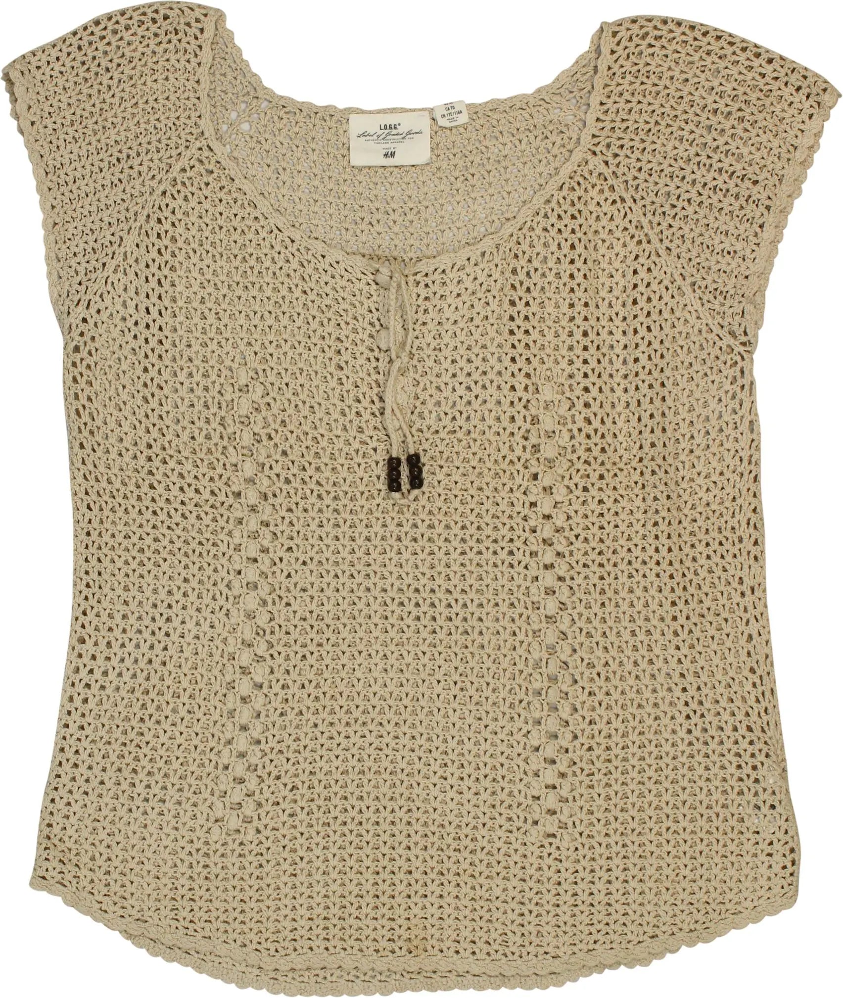 H&M - Crochet Top- ThriftTale.com - Vintage and second handclothing