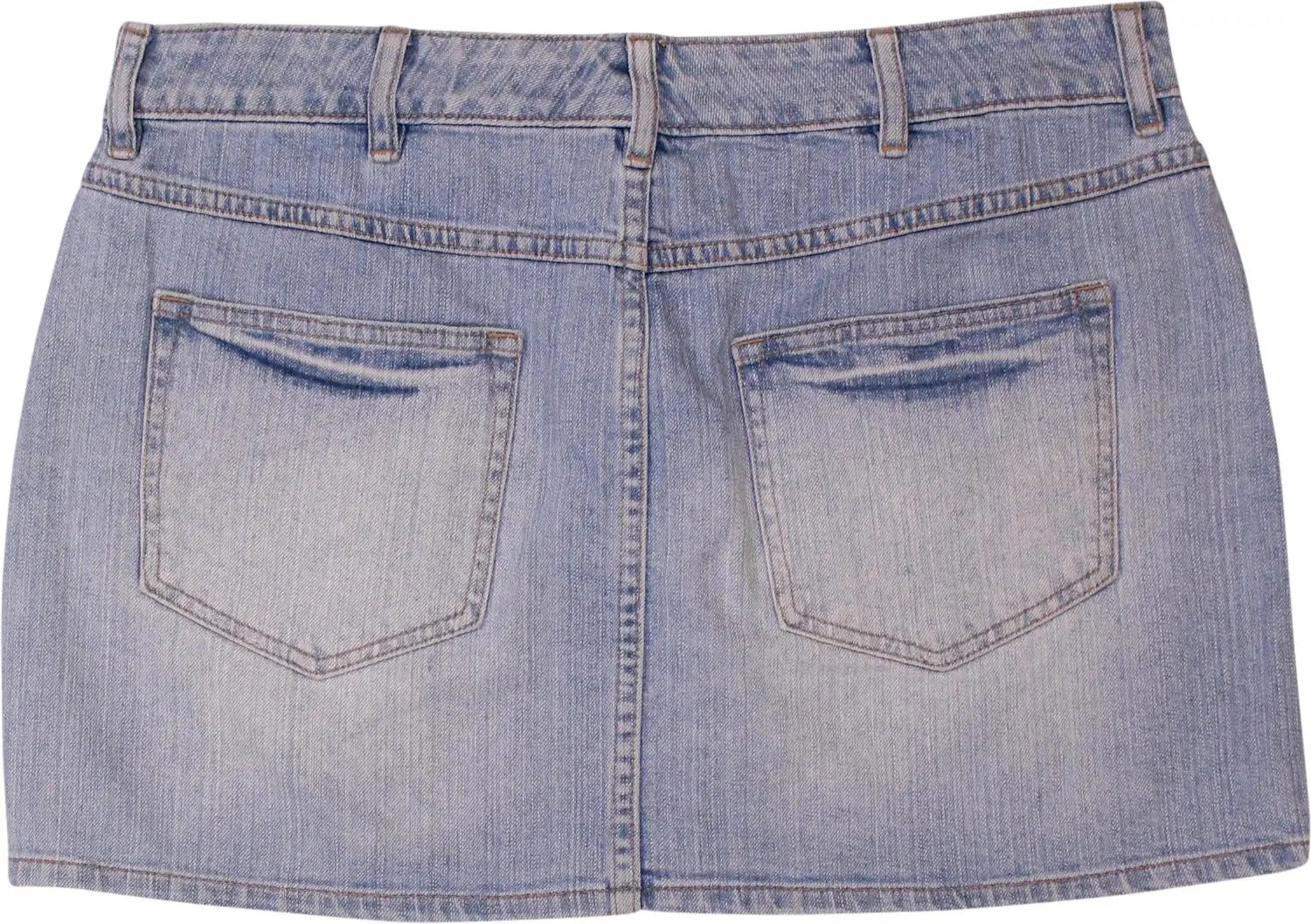 H&M - Denim Mini Skirt- ThriftTale.com - Vintage and second handclothing