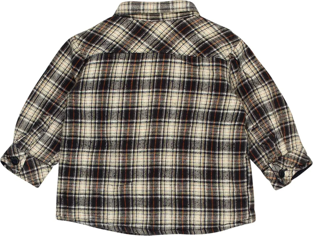 H&M - Flannel Checked Jacket- ThriftTale.com - Vintage and second handclothing