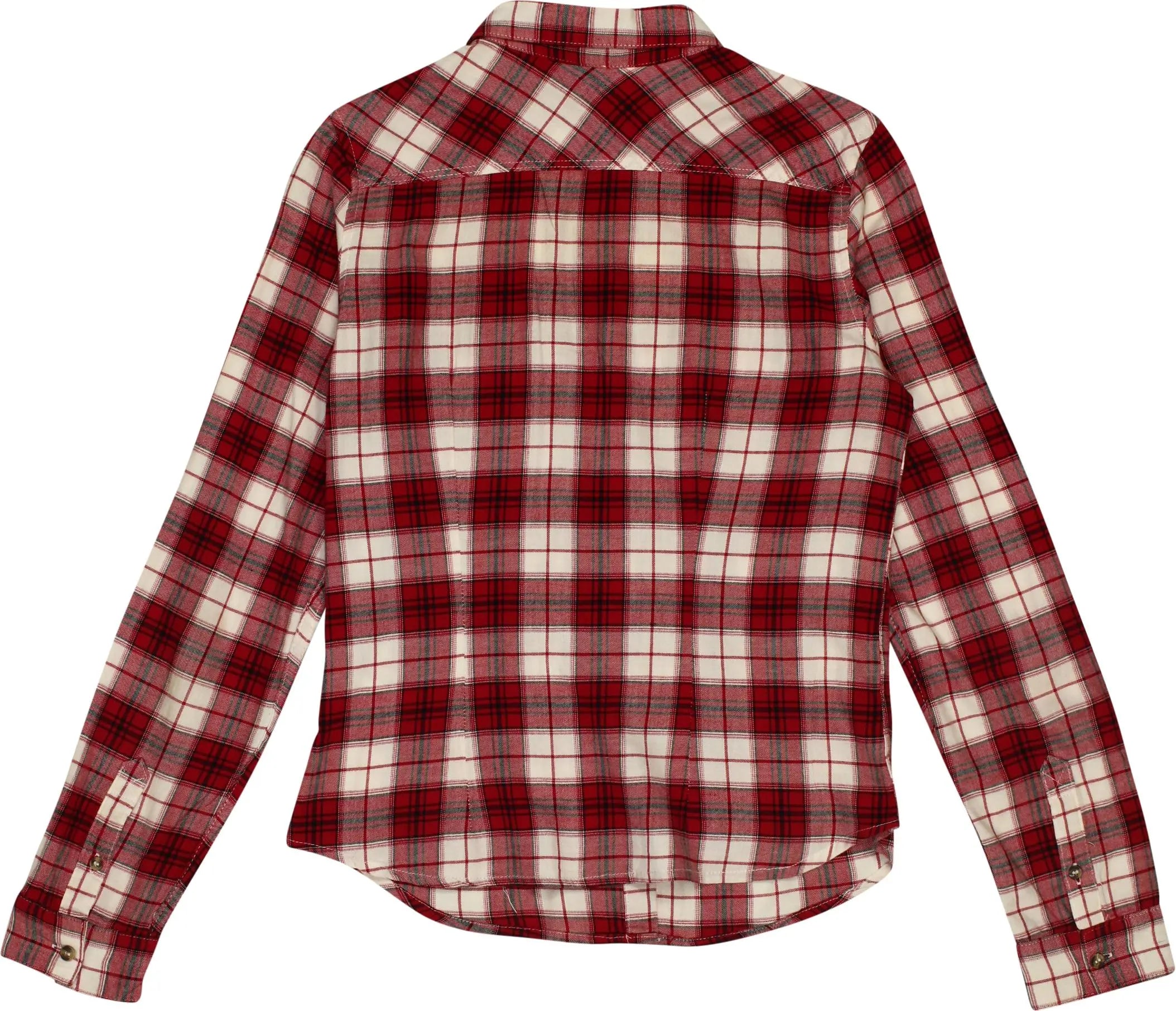 H&M - Flannel Checkered Shirt- ThriftTale.com - Vintage and second handclothing