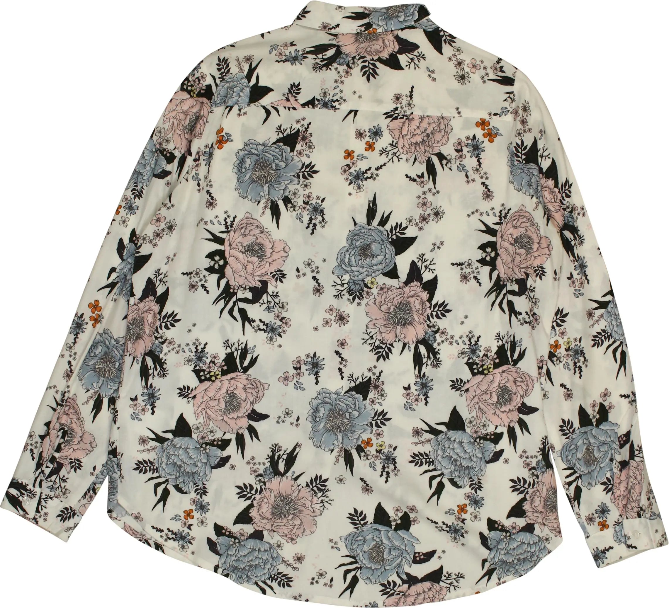 H&M - Floral Blouse- ThriftTale.com - Vintage and second handclothing