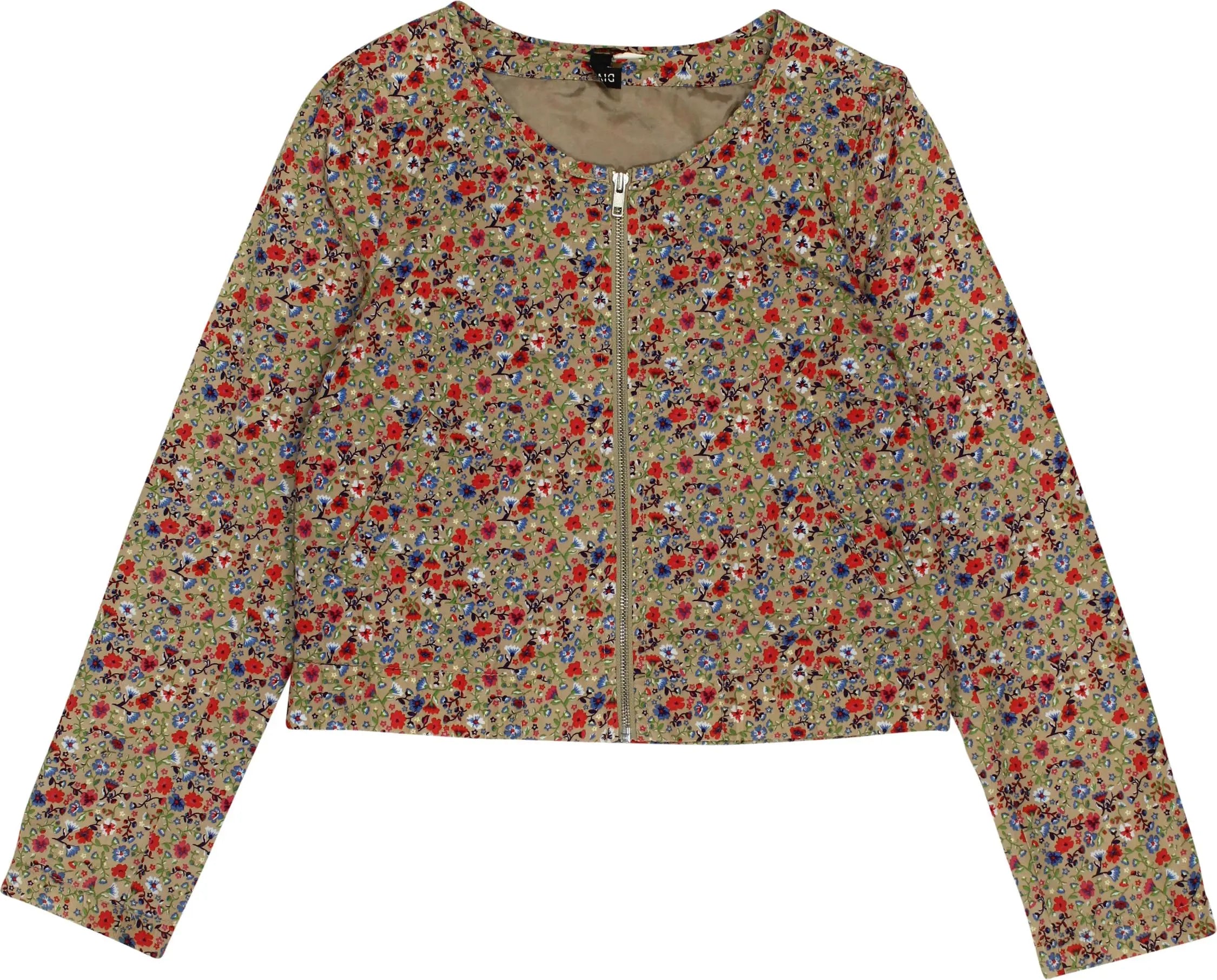 H&M - Floral Jacket- ThriftTale.com - Vintage and second handclothing