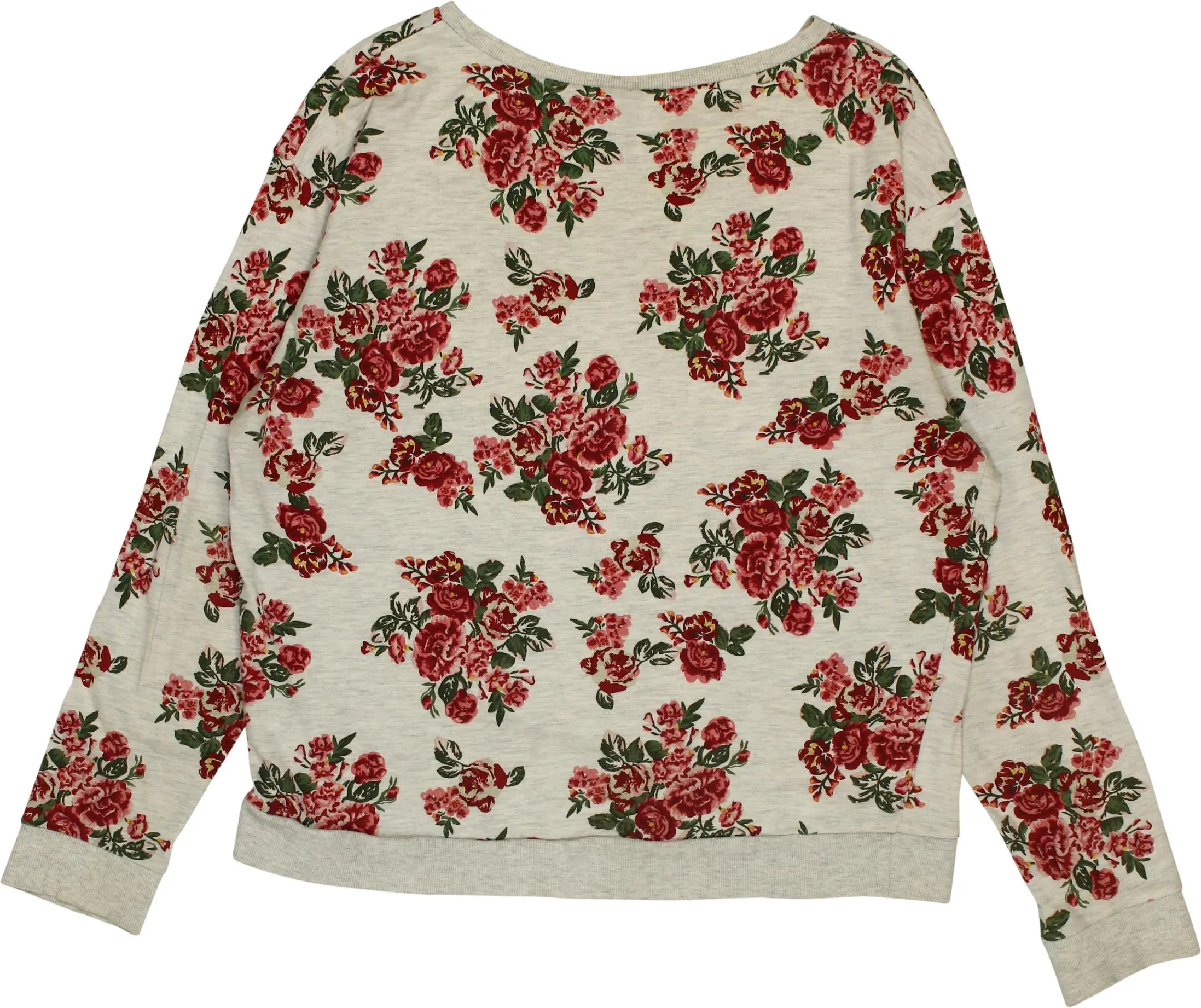 H&M - Floral Jumper- ThriftTale.com - Vintage and second handclothing
