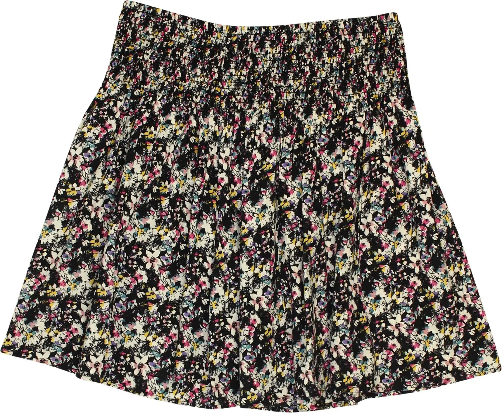 H&M - Floral Mini Skirt- ThriftTale.com - Vintage and second handclothing