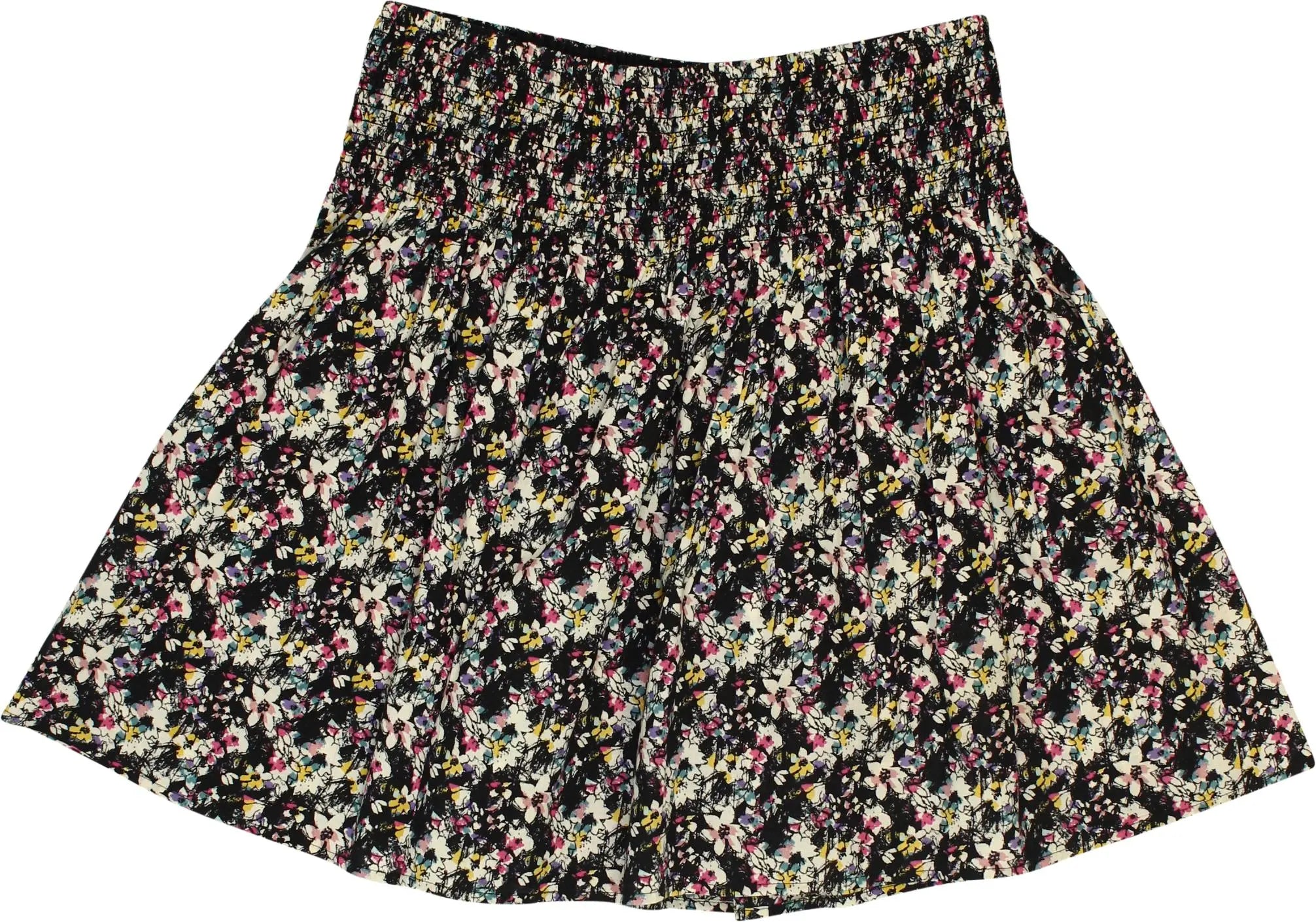H&M - Floral Mini Skirt- ThriftTale.com - Vintage and second handclothing