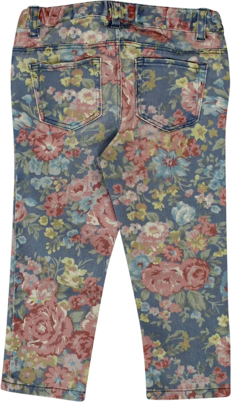 H&M - Floral Trousers- ThriftTale.com - Vintage and second handclothing