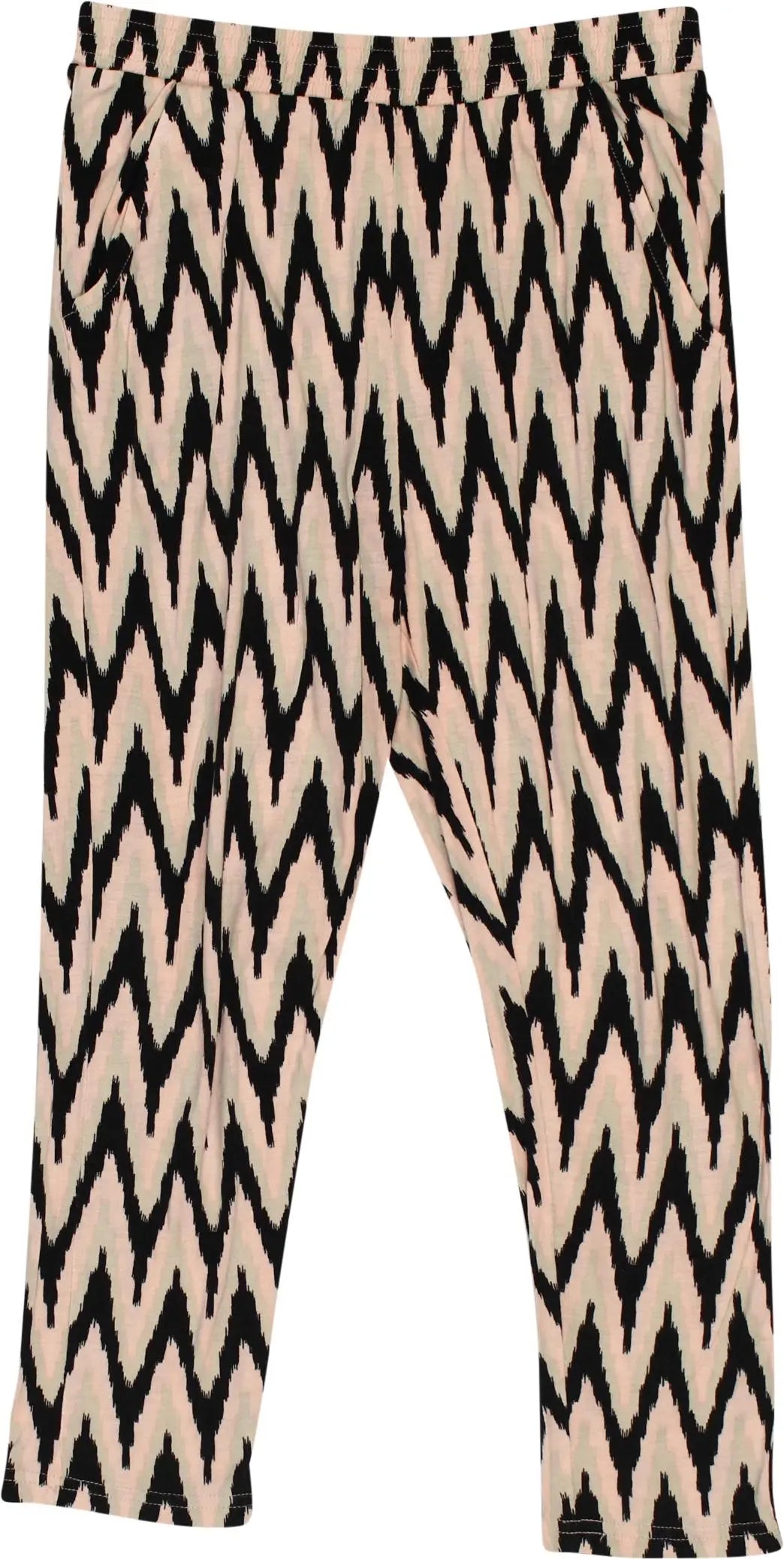 H&M - Graphic Print Trousers- ThriftTale.com - Vintage and second handclothing