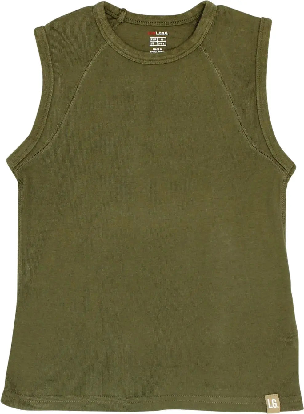 H&M - Green Singlet- ThriftTale.com - Vintage and second handclothing