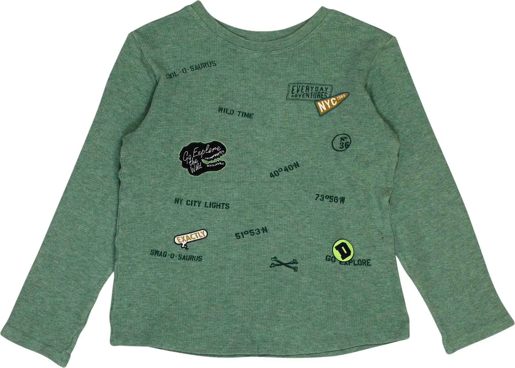 H&M - Green Sweater- ThriftTale.com - Vintage and second handclothing