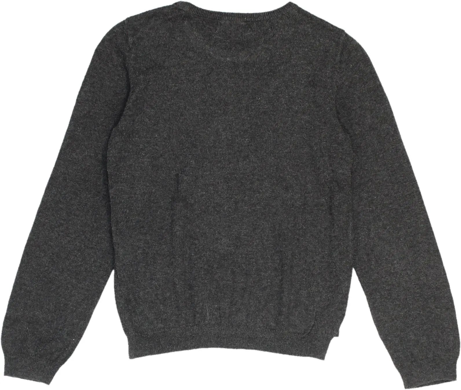 H&M - Grey Sweater- ThriftTale.com - Vintage and second handclothing