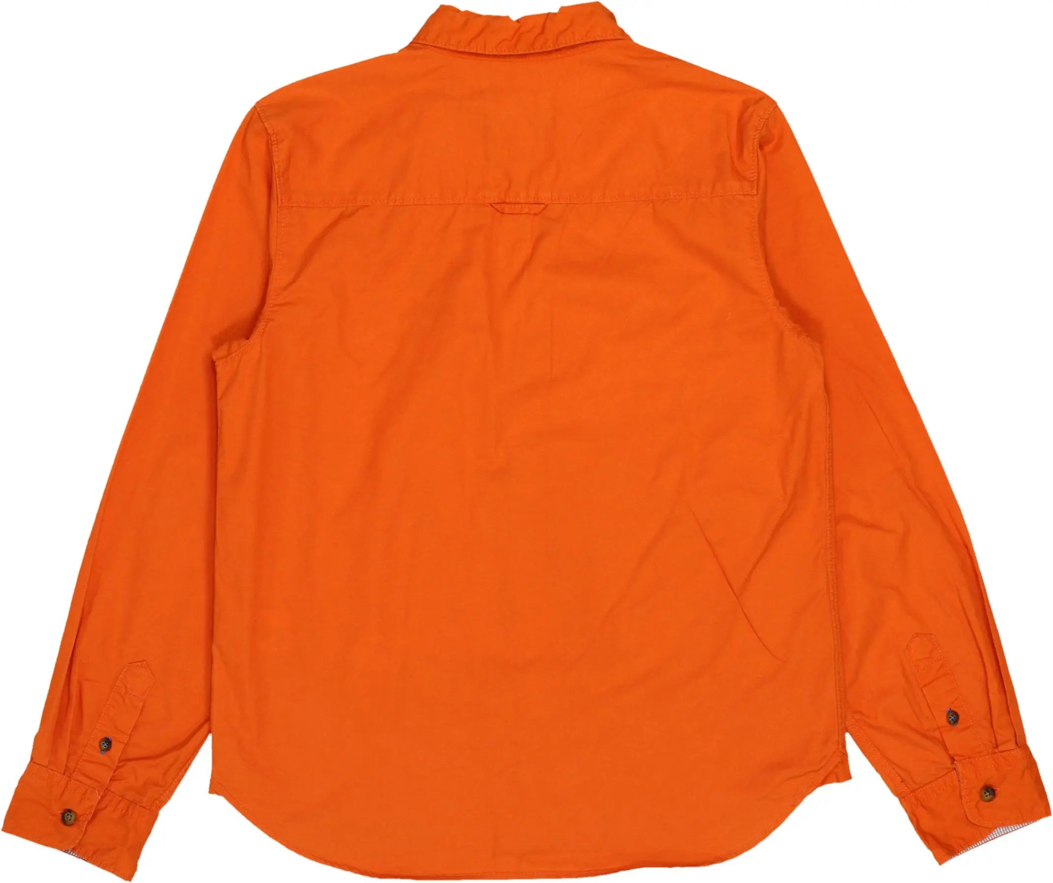 H&M - Orange Long Sleeve Shirt- ThriftTale.com - Vintage and second handclothing