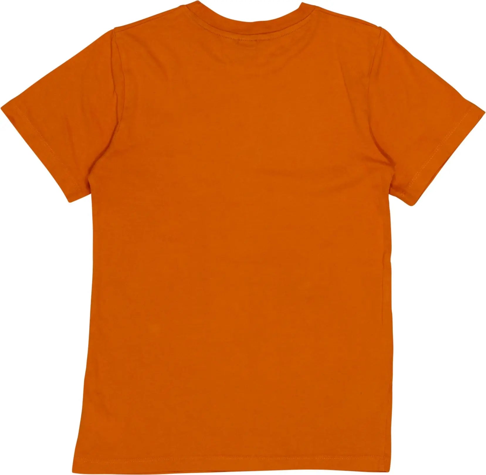H&M - Orange T-shirt- ThriftTale.com - Vintage and second handclothing