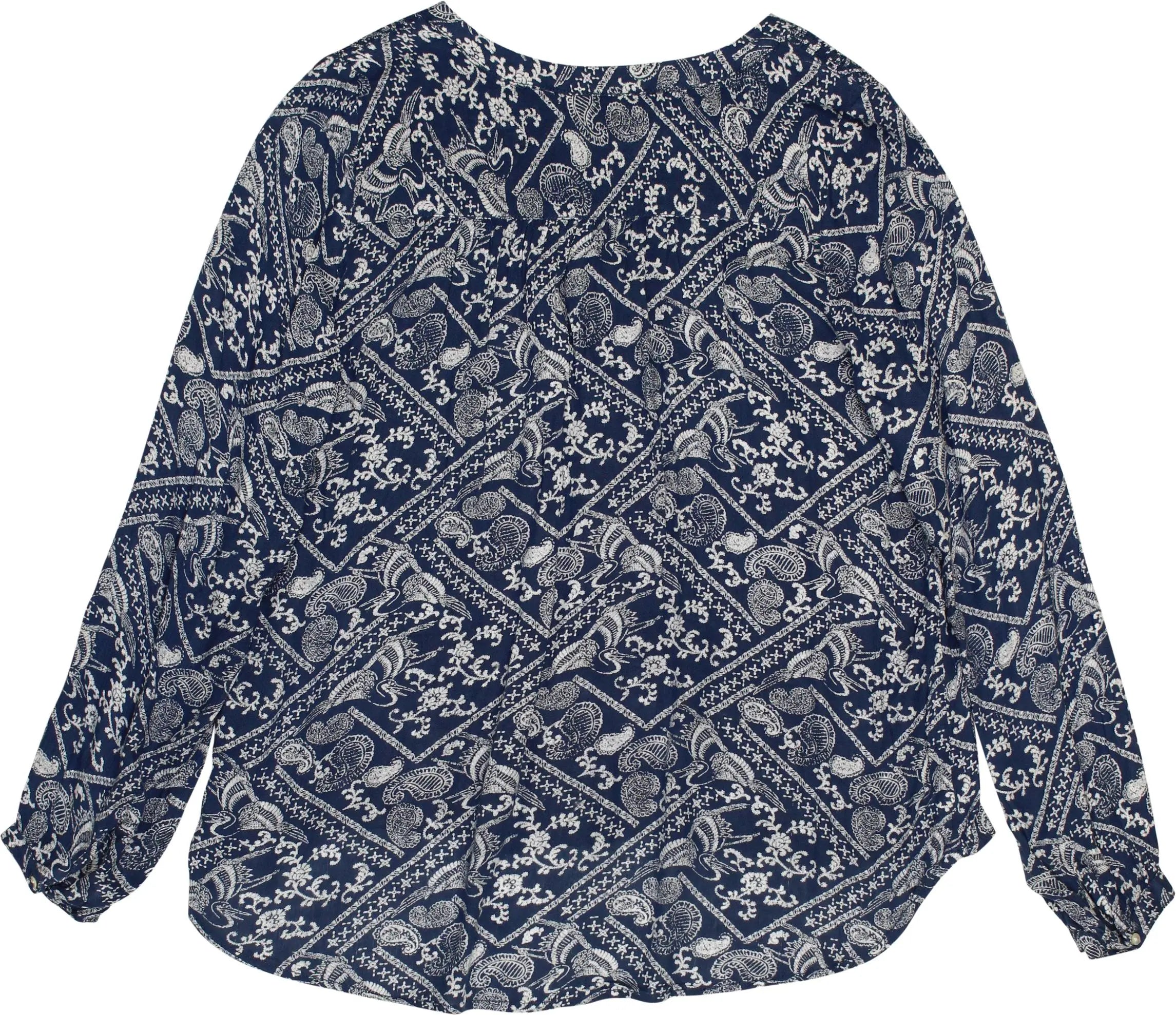 H&M - Paisley Long Sleeve Top- ThriftTale.com - Vintage and second handclothing