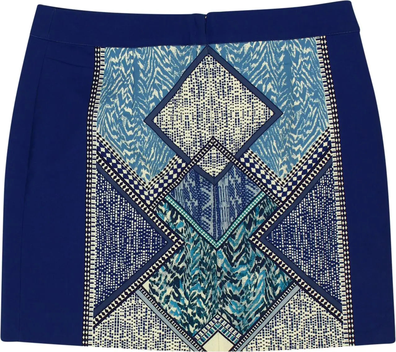 H&M - Patterned Mini Skirt- ThriftTale.com - Vintage and second handclothing