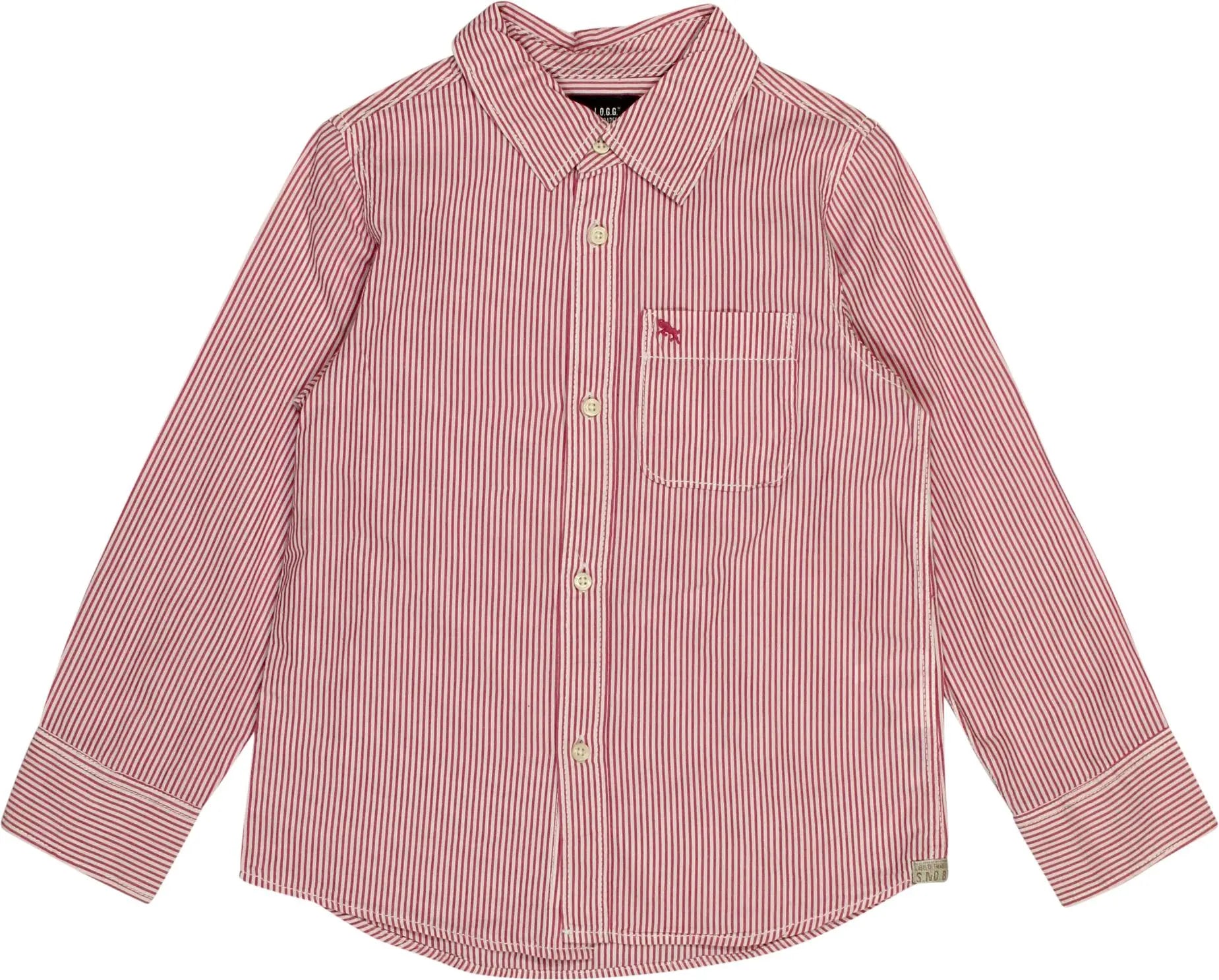 H&M - Pink Striped Blouse- ThriftTale.com - Vintage and second handclothing