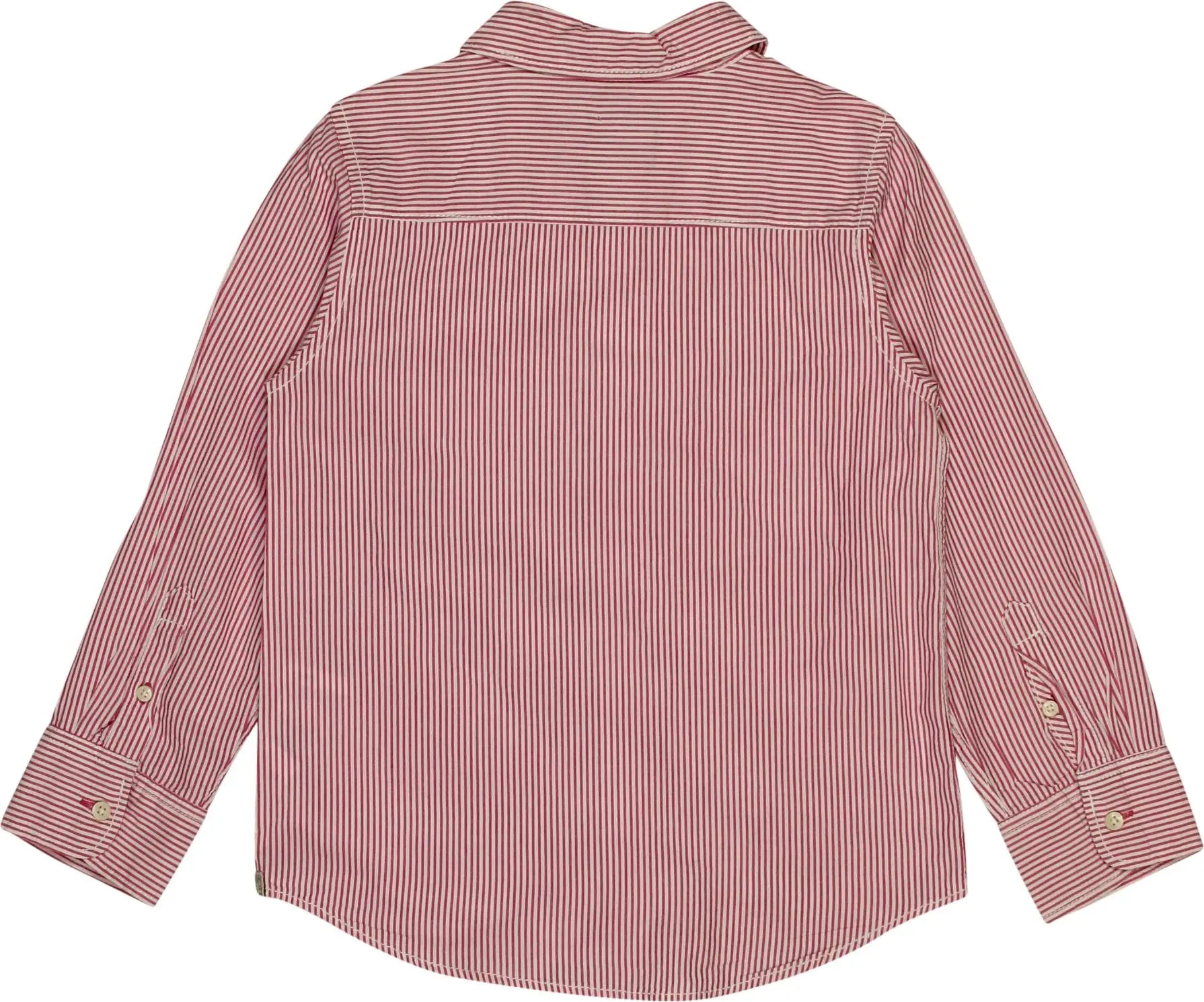 H&M - Pink Striped Blouse- ThriftTale.com - Vintage and second handclothing