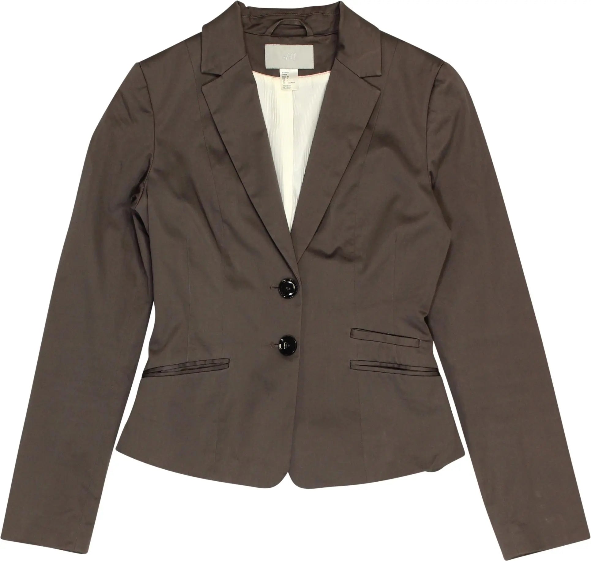 H&M - Plain blazer- ThriftTale.com - Vintage and second handclothing