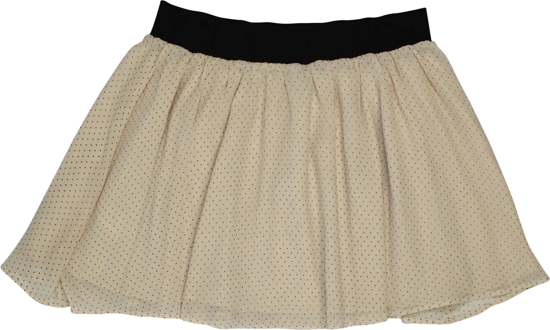 H&M - Pleated Chiffon Skirt- ThriftTale.com - Vintage and second handclothing