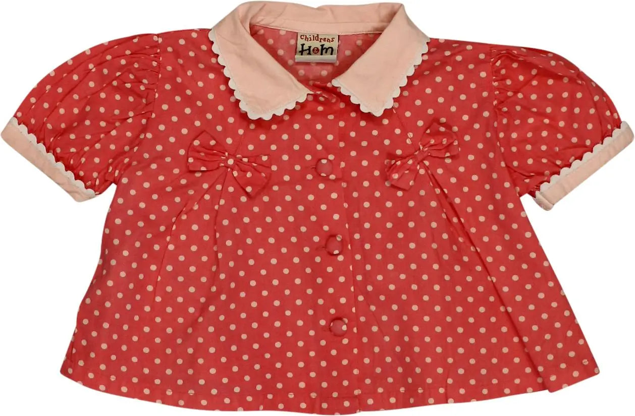 H&M - Polkadot Blouse- ThriftTale.com - Vintage and second handclothing
