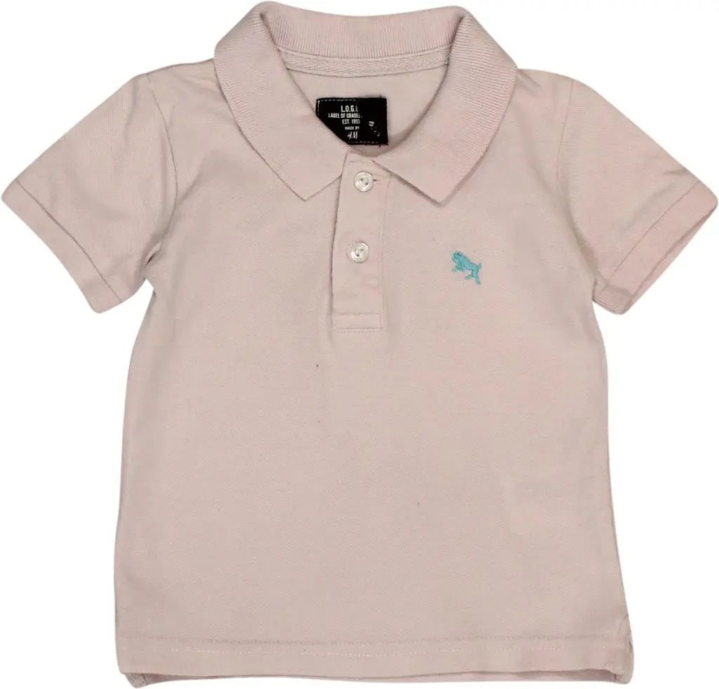 H&M - Polo Shirt- ThriftTale.com - Vintage and second handclothing