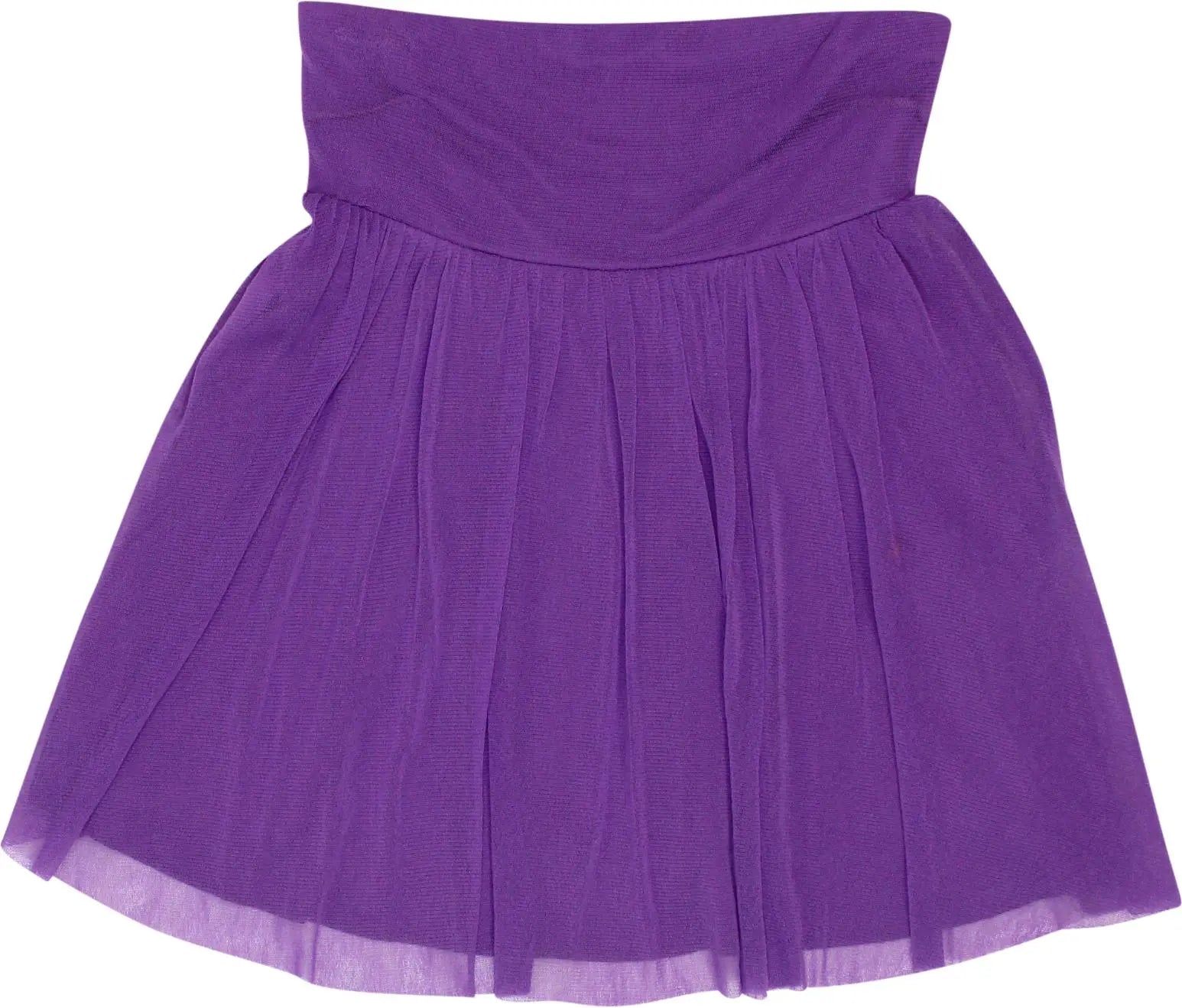 H&M - Purple Mini Skirt- ThriftTale.com - Vintage and second handclothing