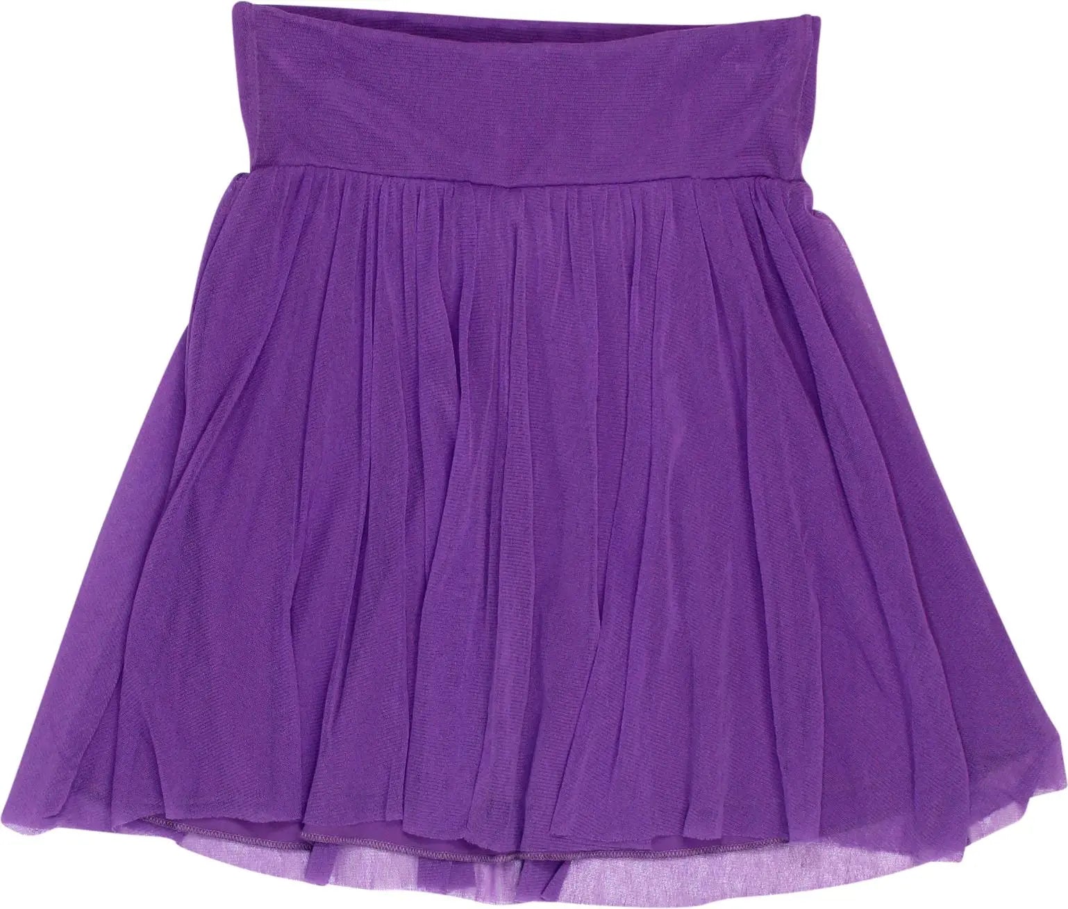H&M - Purple Mini Skirt- ThriftTale.com - Vintage and second handclothing