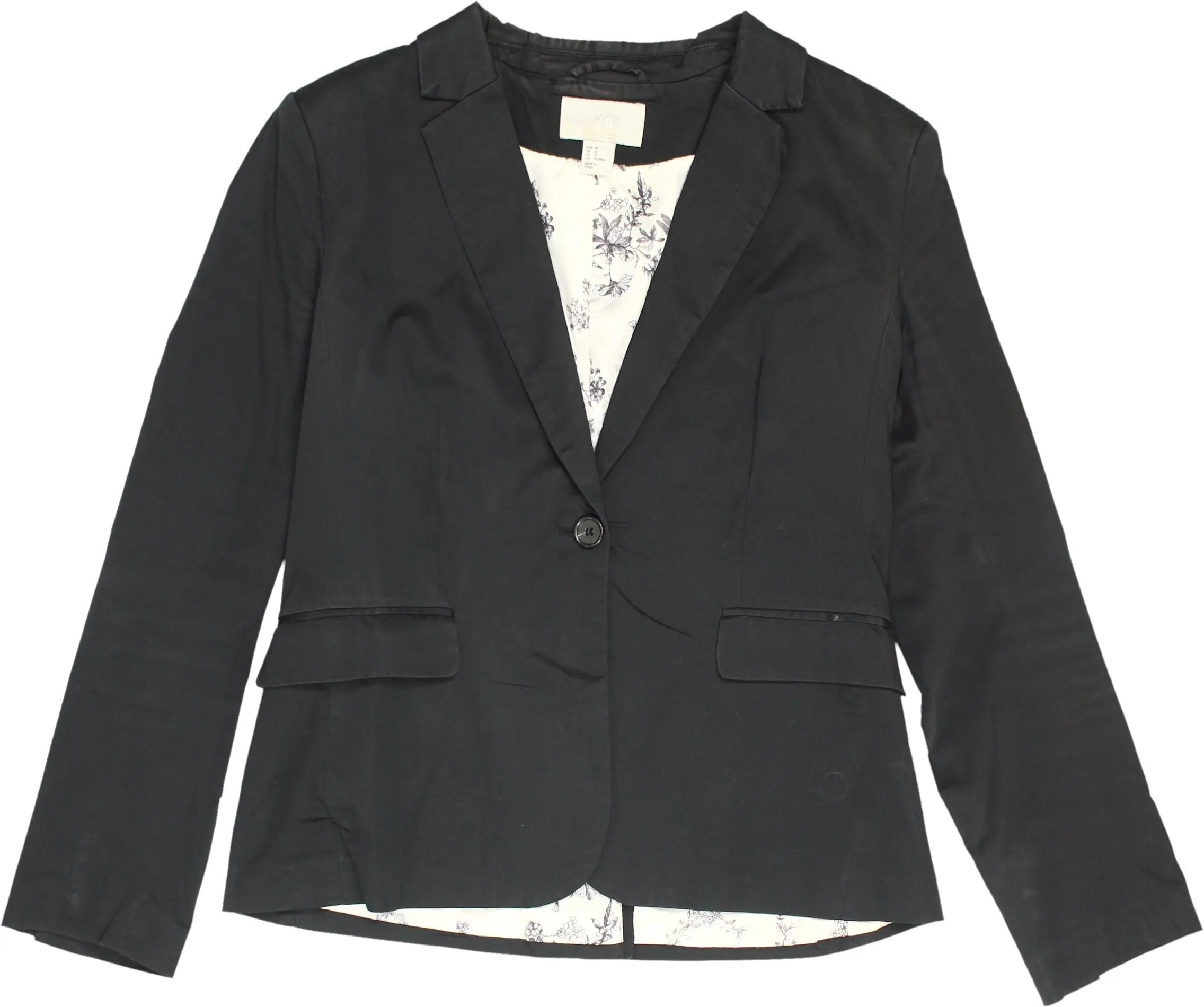 H&M - Single Breasted Blazer- ThriftTale.com - Vintage and second handclothing