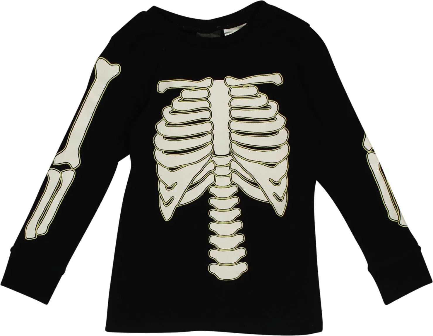 H&M - Skeleton Long Sleeve Top- ThriftTale.com - Vintage and second handclothing