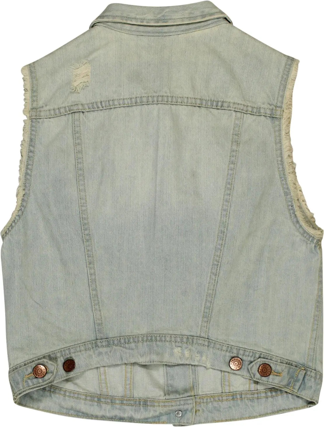 H&M - Sleeveless Denim Vest- ThriftTale.com - Vintage and second handclothing