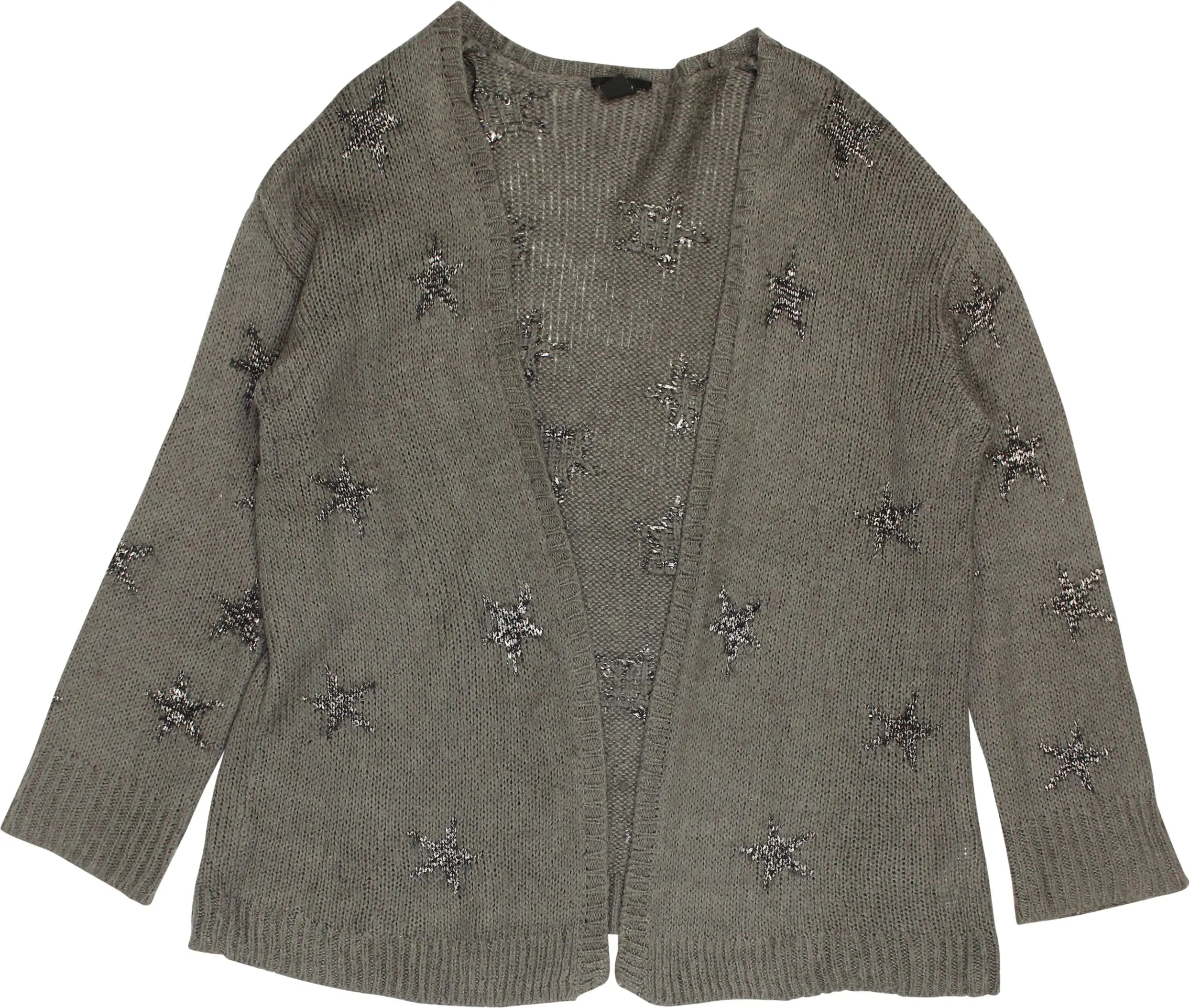 H&M - Stars Cardigan- ThriftTale.com - Vintage and second handclothing