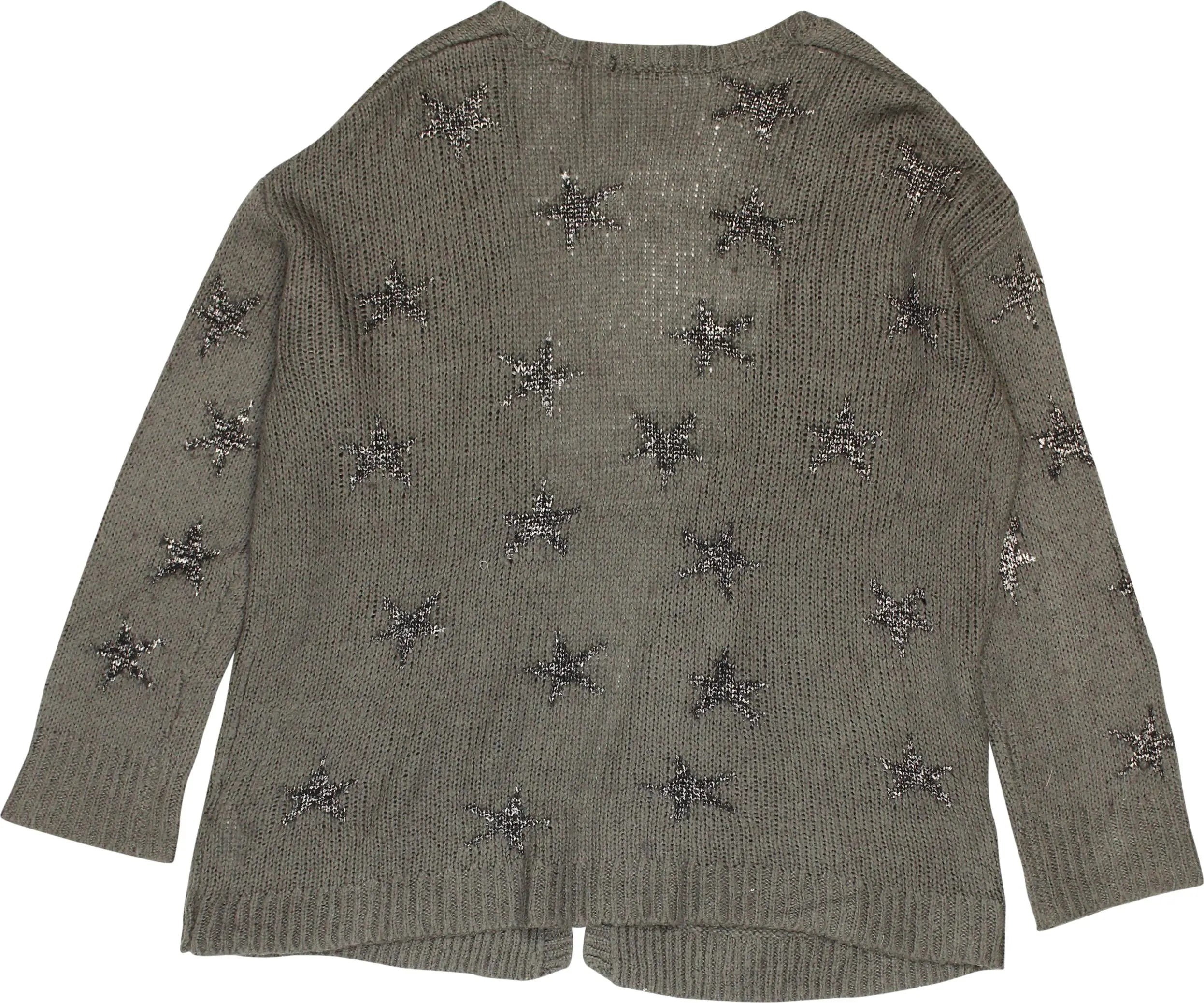 H&M - Stars Cardigan- ThriftTale.com - Vintage and second handclothing