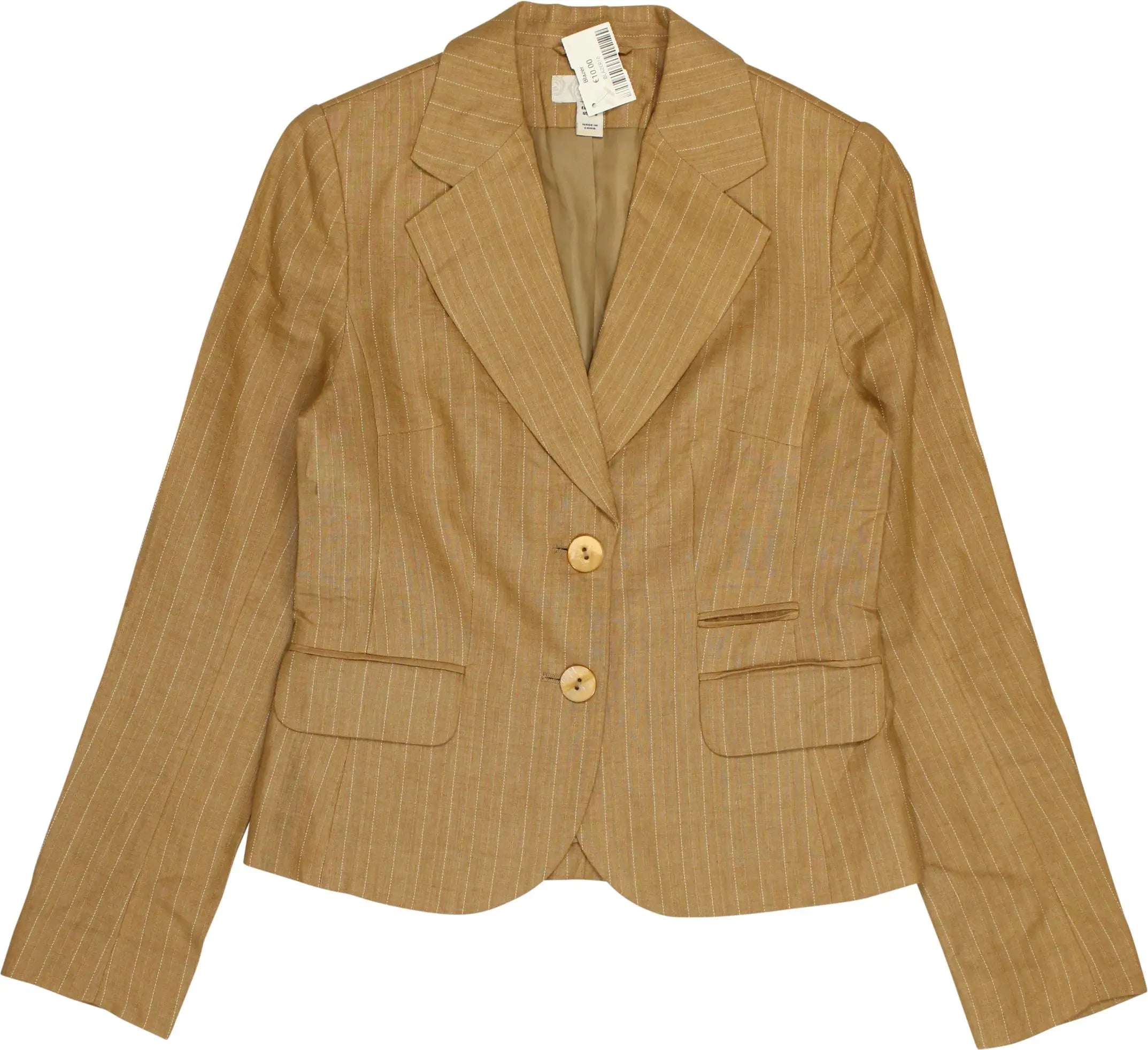 H&M - Striped Blazer- ThriftTale.com - Vintage and second handclothing