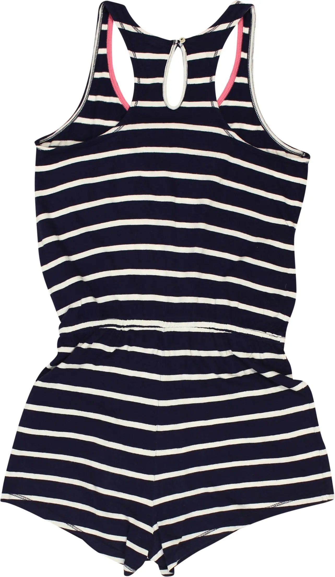 H&M - Striped Playsuit- ThriftTale.com - Vintage and second handclothing
