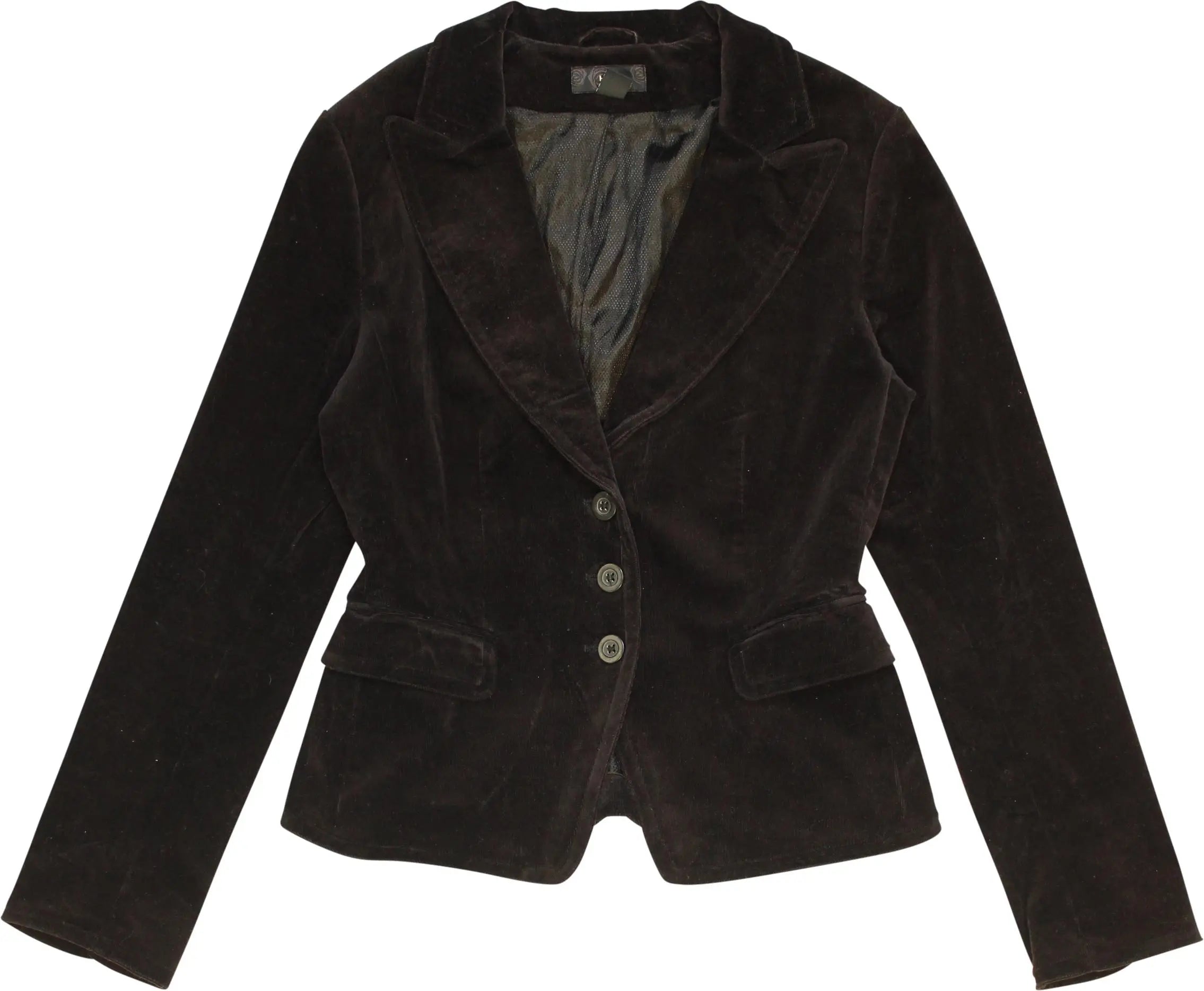 H&M - Velour Blazer- ThriftTale.com - Vintage and second handclothing
