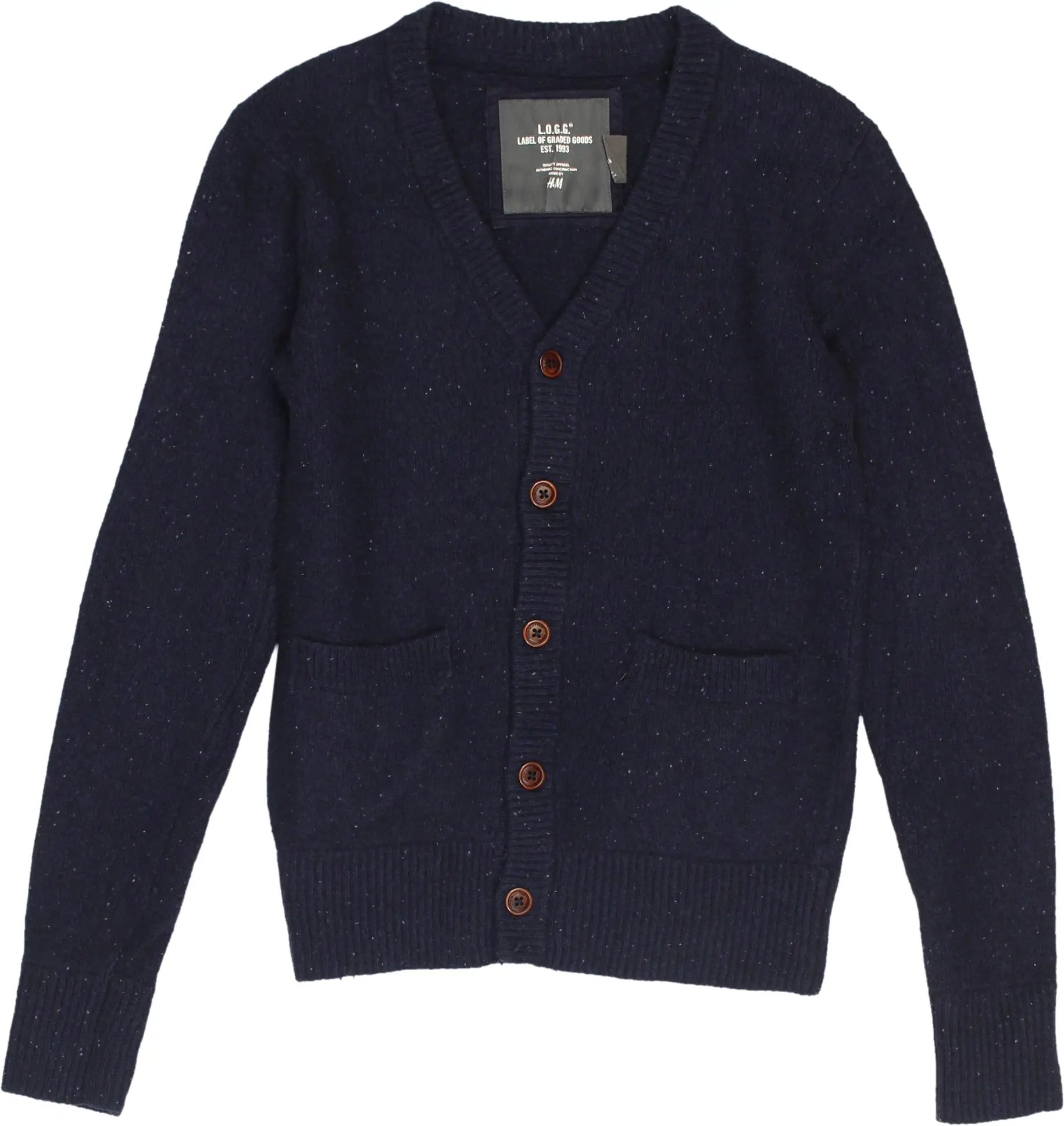 H&M - Wool Cardigan- ThriftTale.com - Vintage and second handclothing