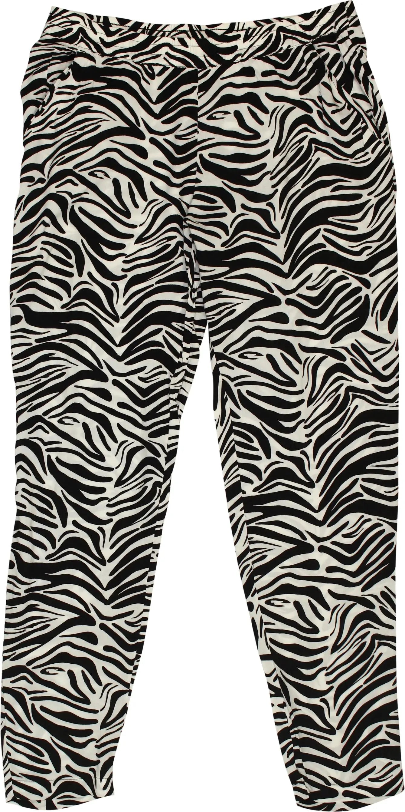 H&M - Zebra Pants- ThriftTale.com - Vintage and second handclothing