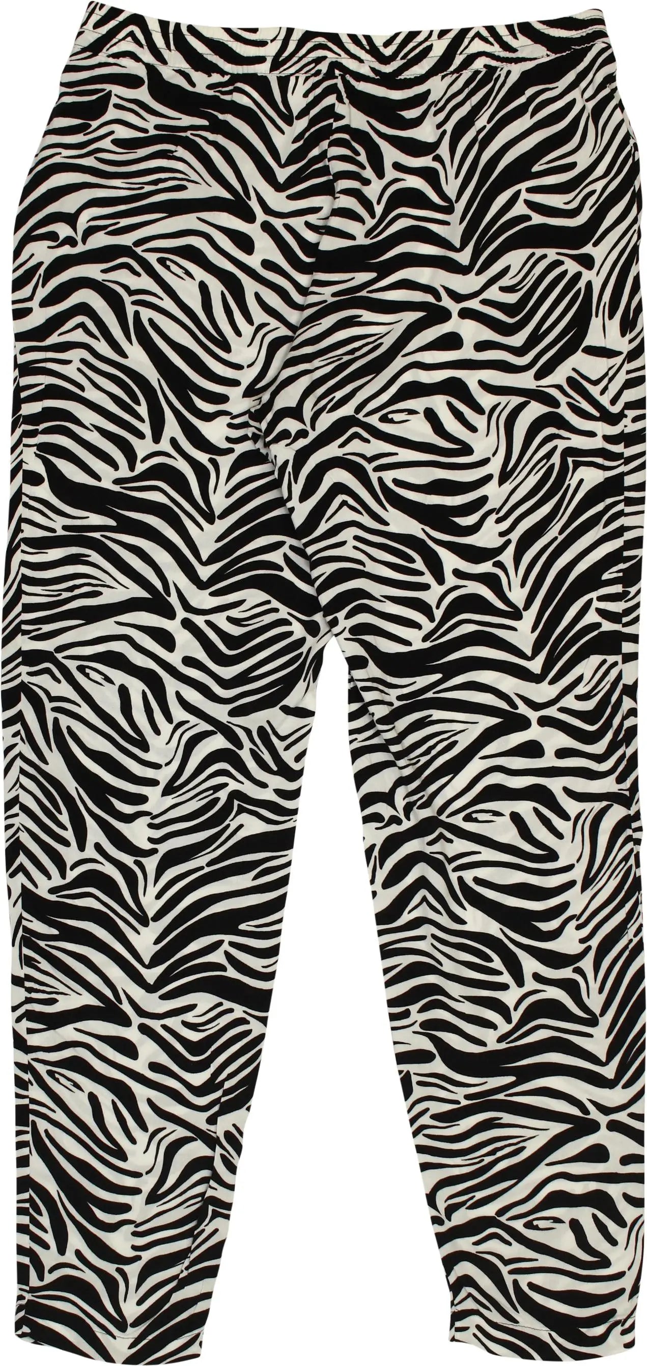 H&M - Zebra Pants- ThriftTale.com - Vintage and second handclothing