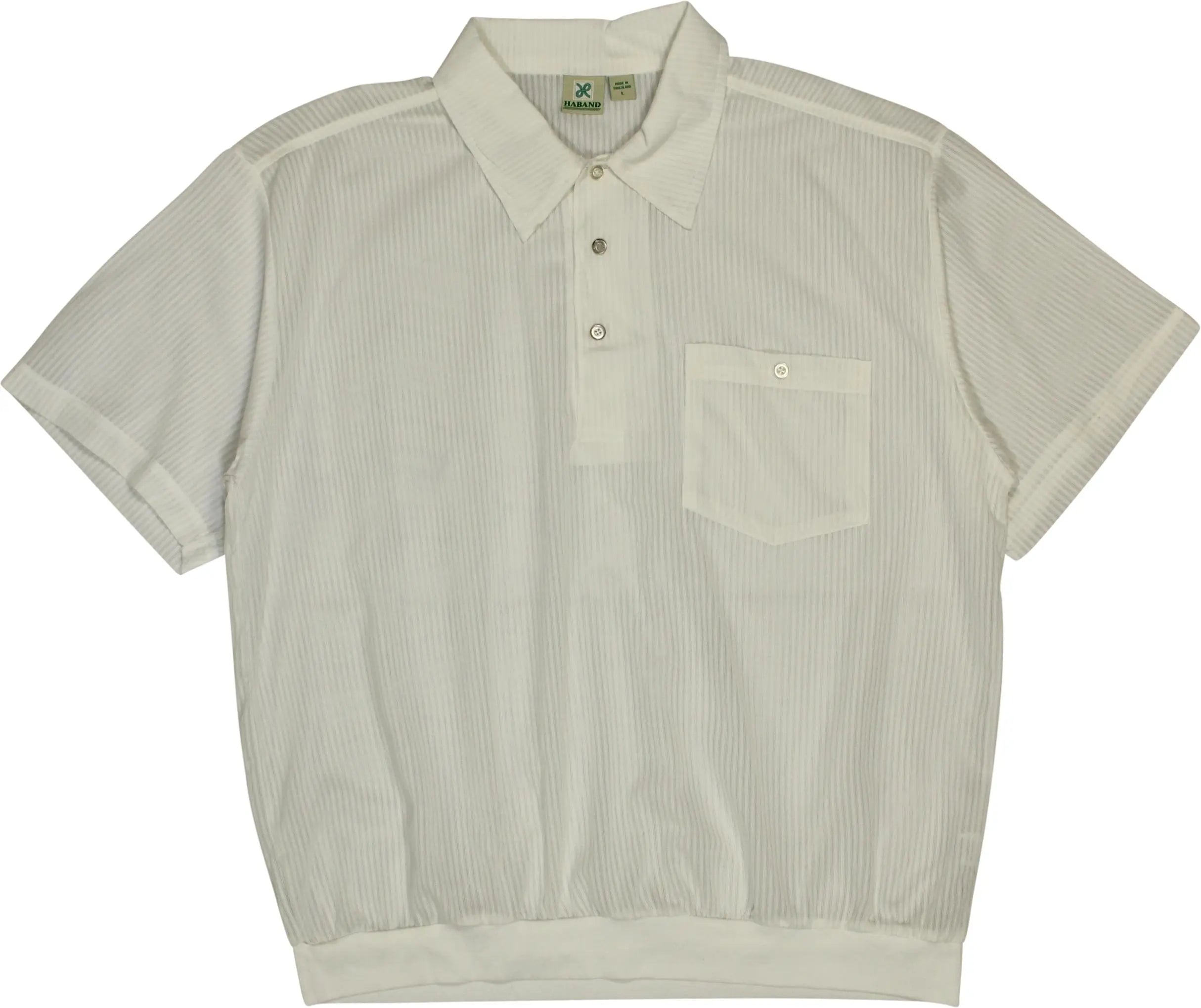 Haband - 00s See Through Polo- ThriftTale.com - Vintage and second handclothing