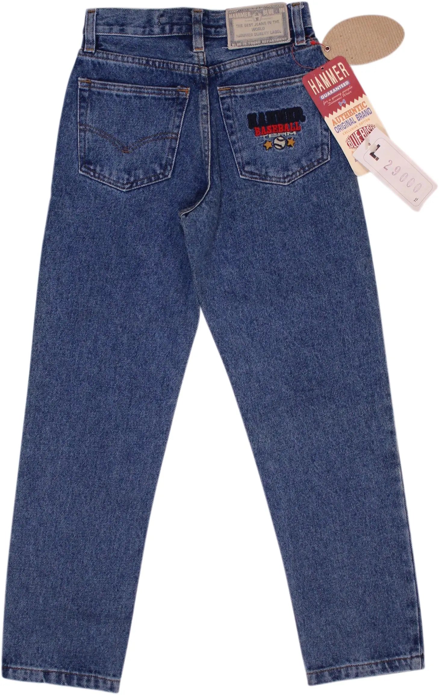 Hammer - Blue Jeans- ThriftTale.com - Vintage and second handclothing