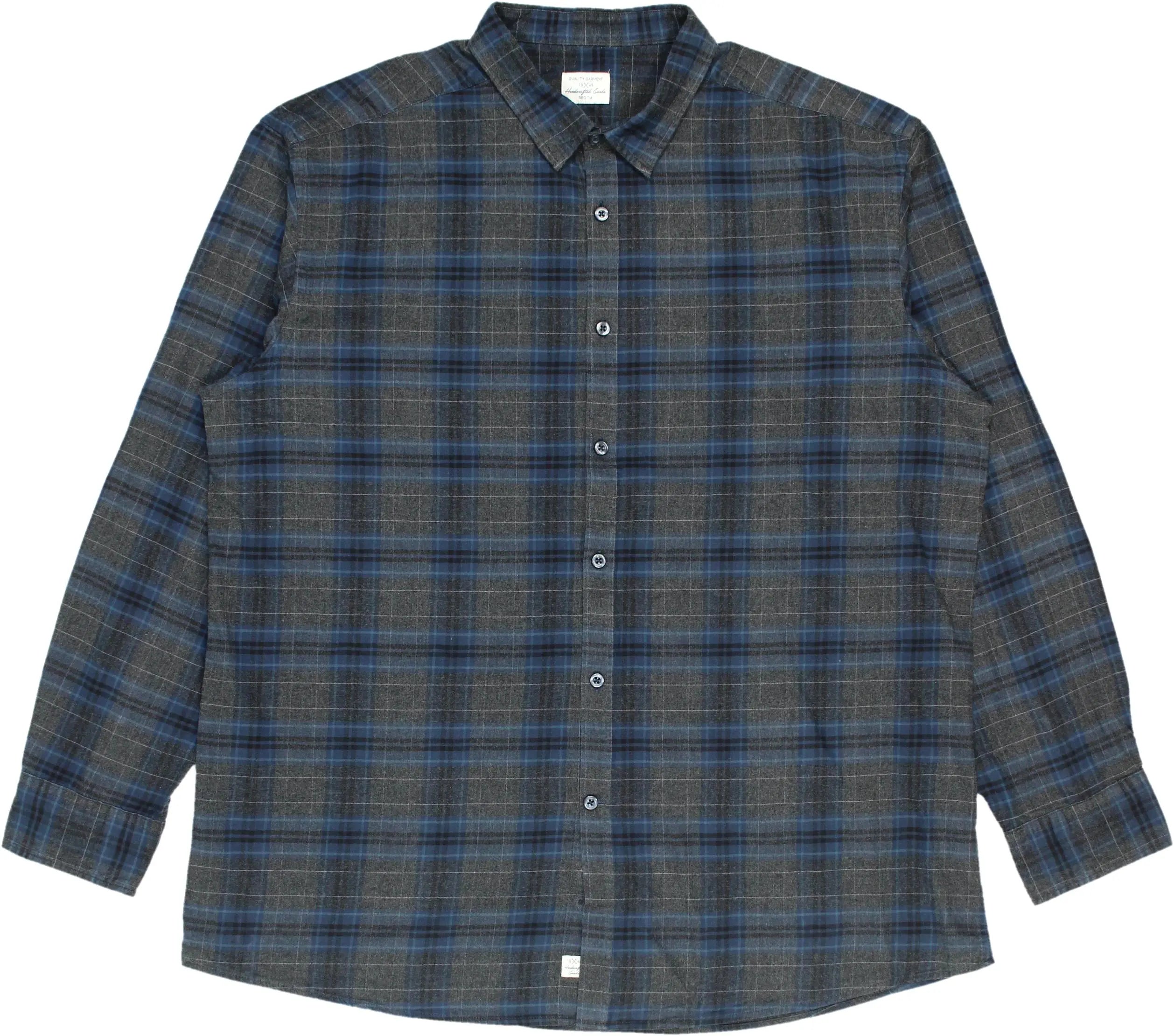 Handcrafted Goods - Checkered Flannel Shirt- ThriftTale.com - Vintage and second handclothing