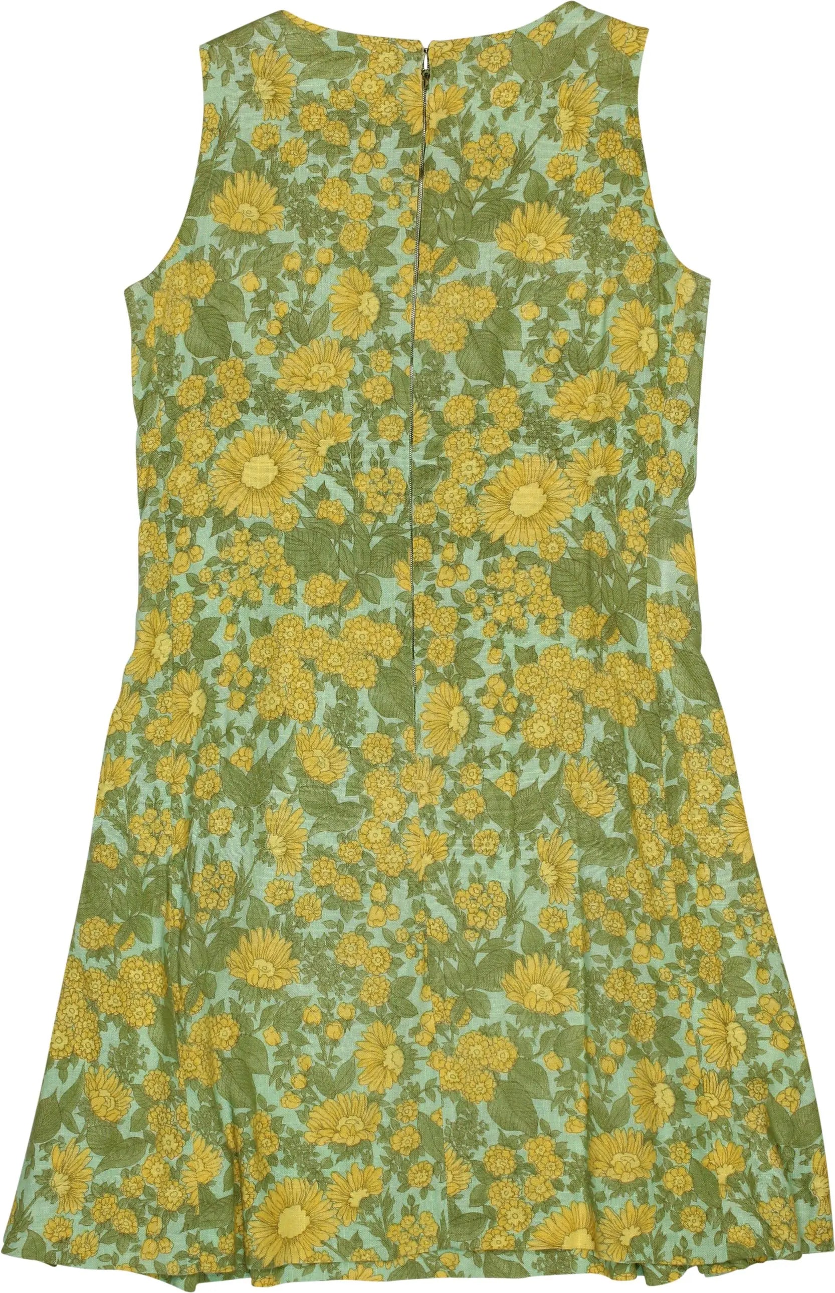 Handmade - 60s Floral Dress- ThriftTale.com - Vintage and second handclothing