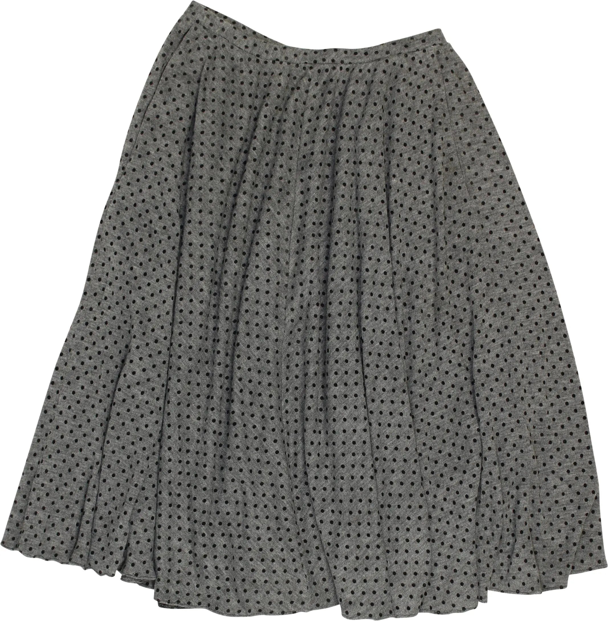 Handmade - 80s Polka Dot Skirt- ThriftTale.com - Vintage and second handclothing