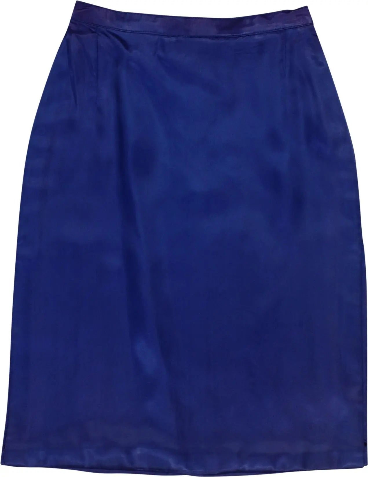 Handmade - 90s Satin Skirt with Side Splits- ThriftTale.com - Vintage and second handclothing