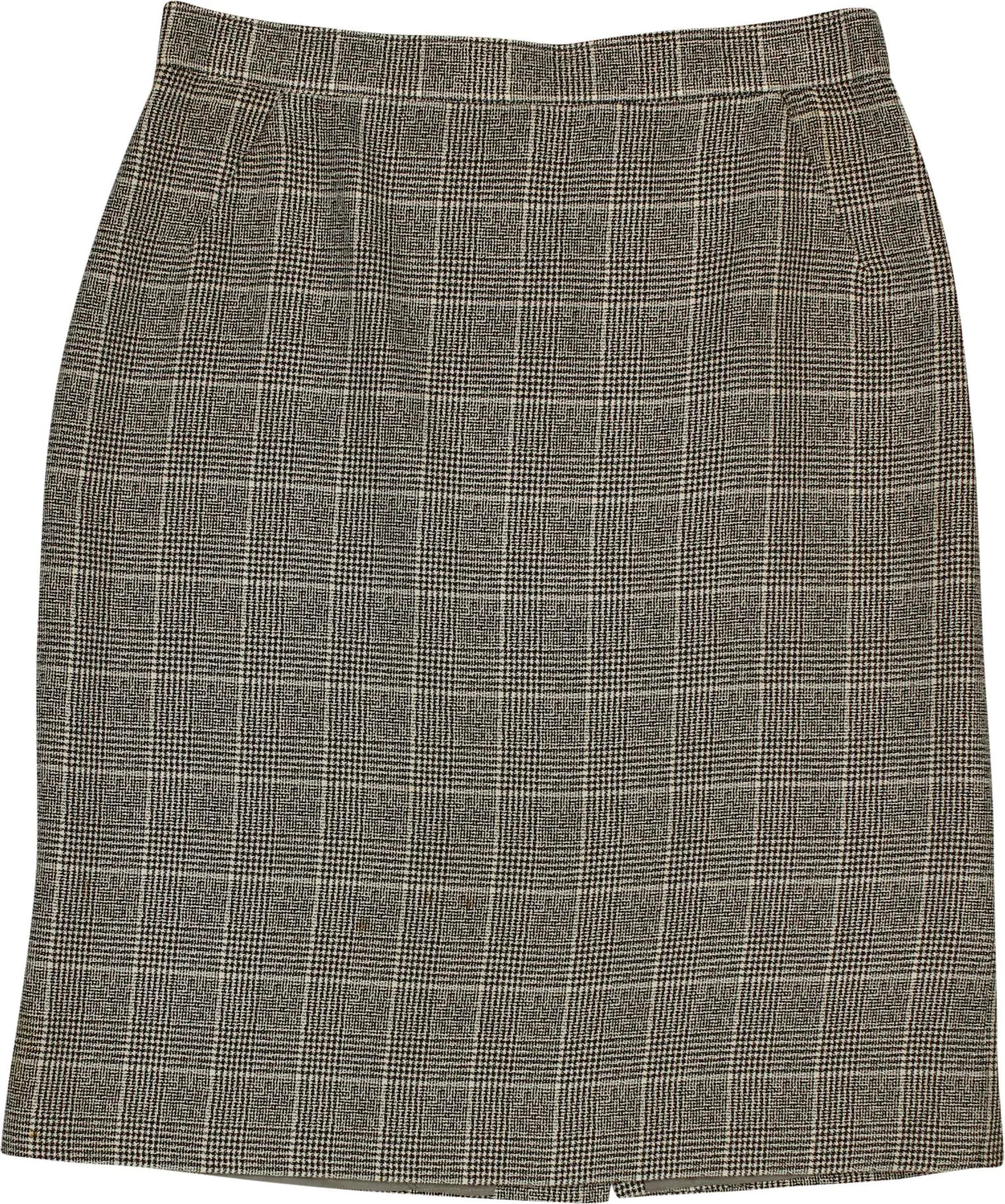 Handmade - Checked Skirt- ThriftTale.com - Vintage and second handclothing