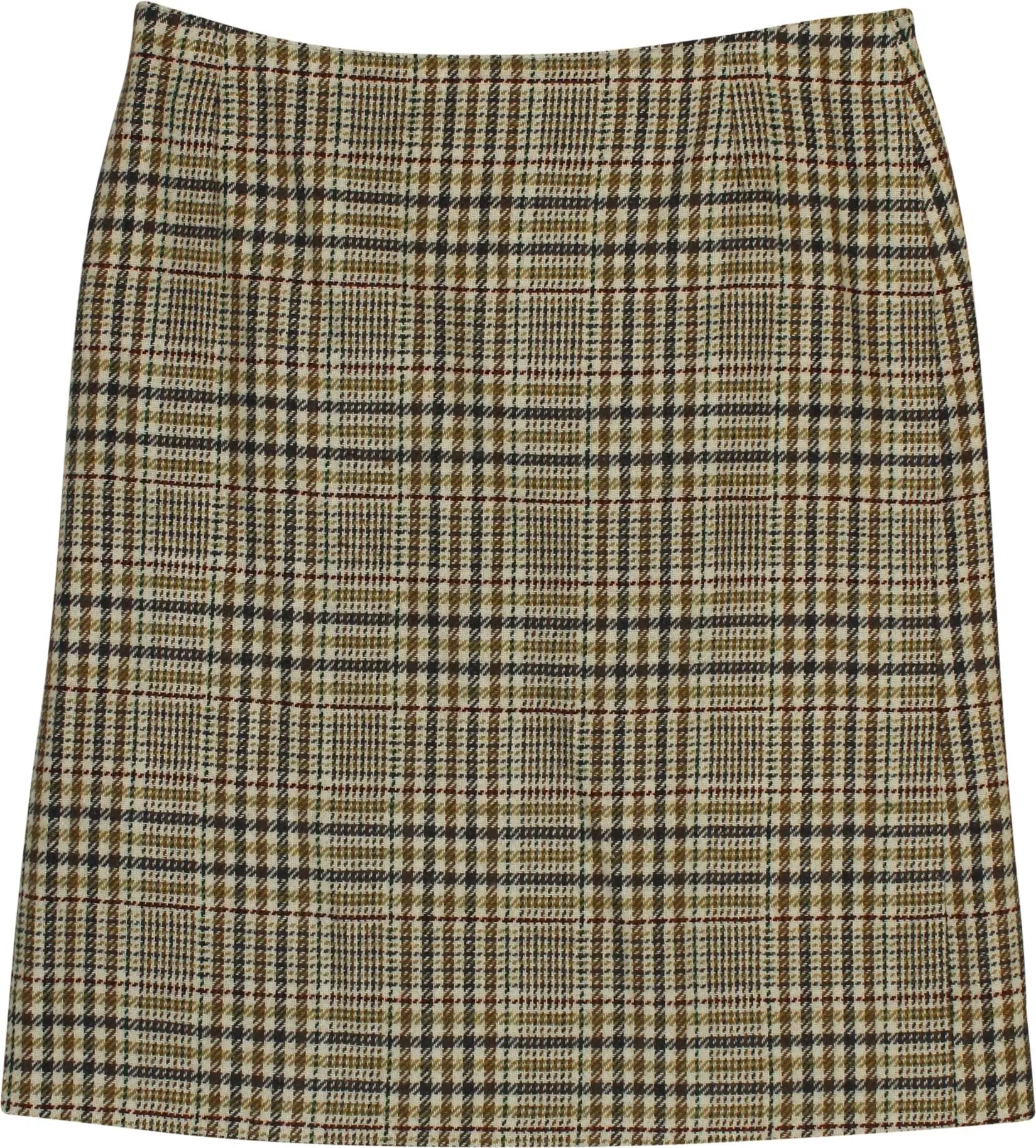 Handmade - Checked Skirt- ThriftTale.com - Vintage and second handclothing