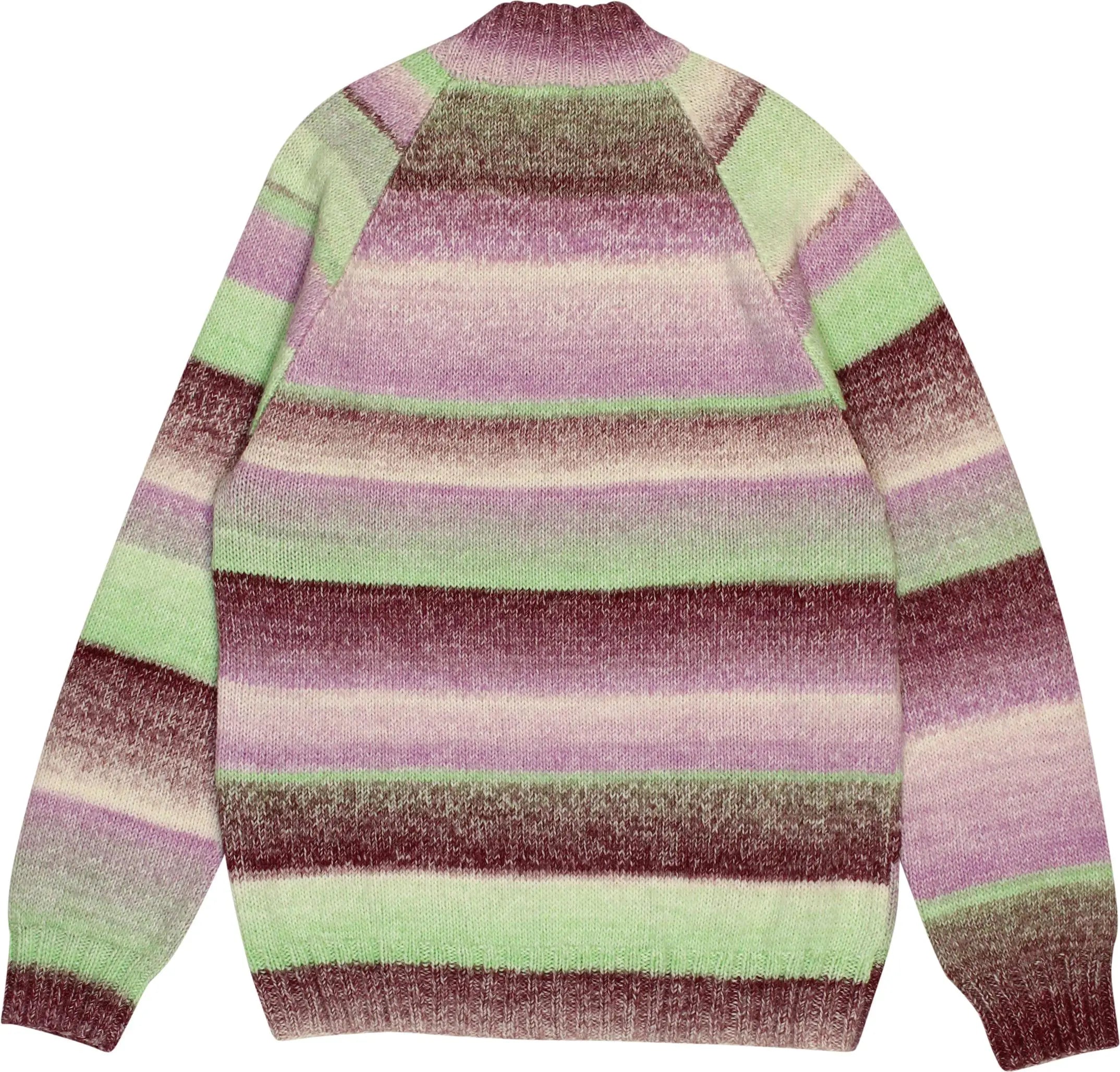 Handmade - Hand Knitted Jumper- ThriftTale.com - Vintage and second handclothing
