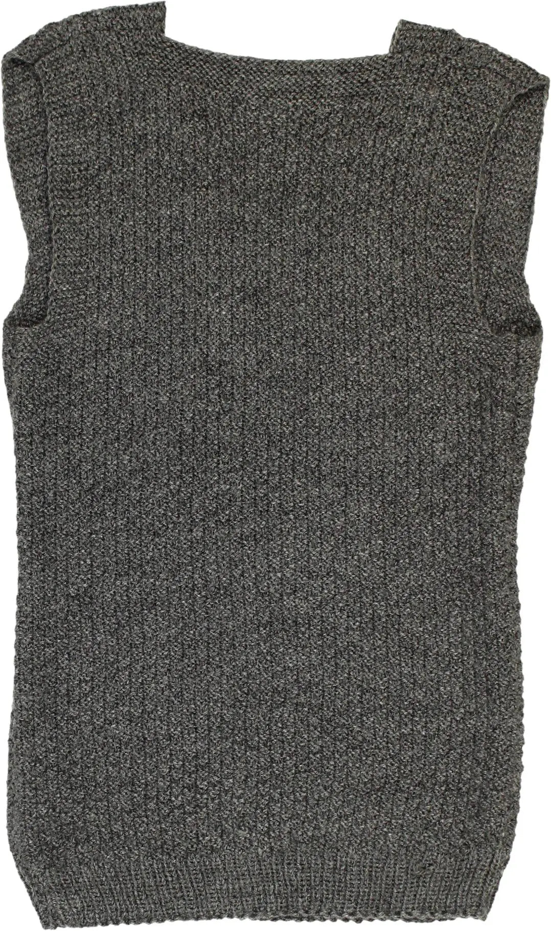 Handmade - Hand Knitted Vest- ThriftTale.com - Vintage and second handclothing