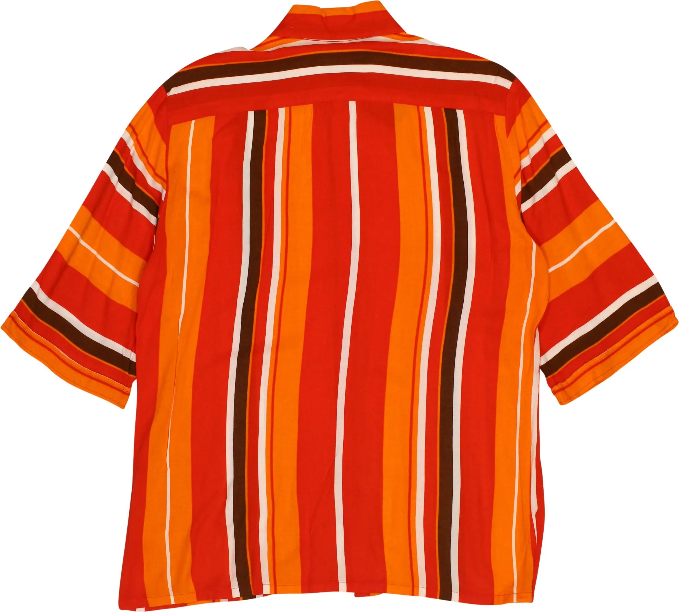 Handmade - Handmade 70s Style Striped Shirt- ThriftTale.com - Vintage and second handclothing